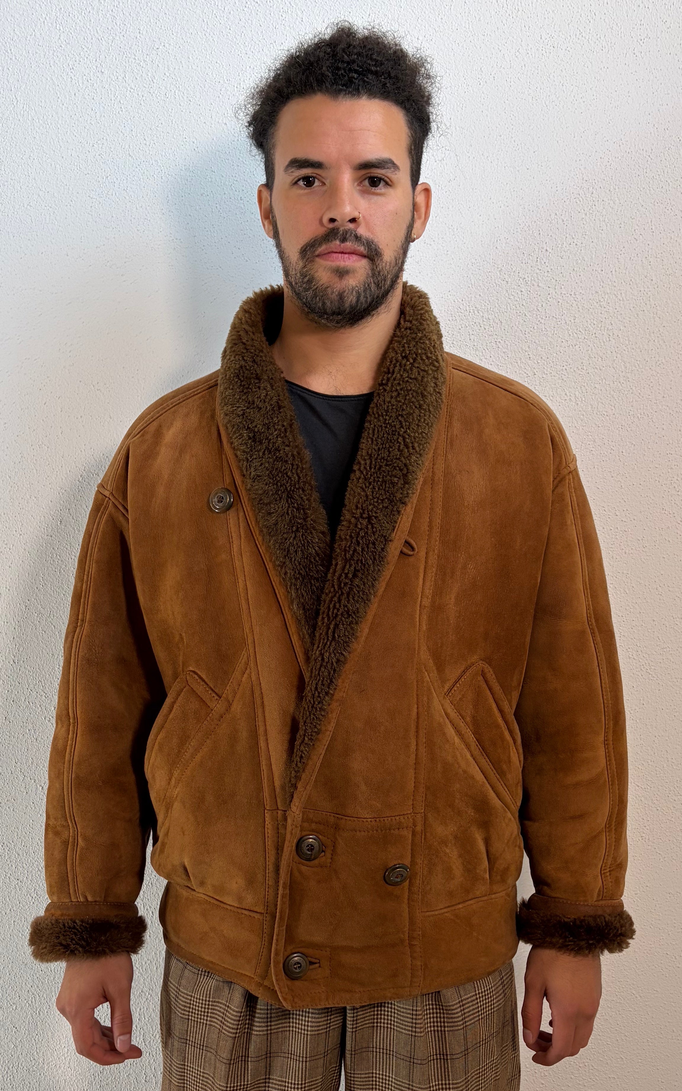 Vintage MENS Shearling Jacket