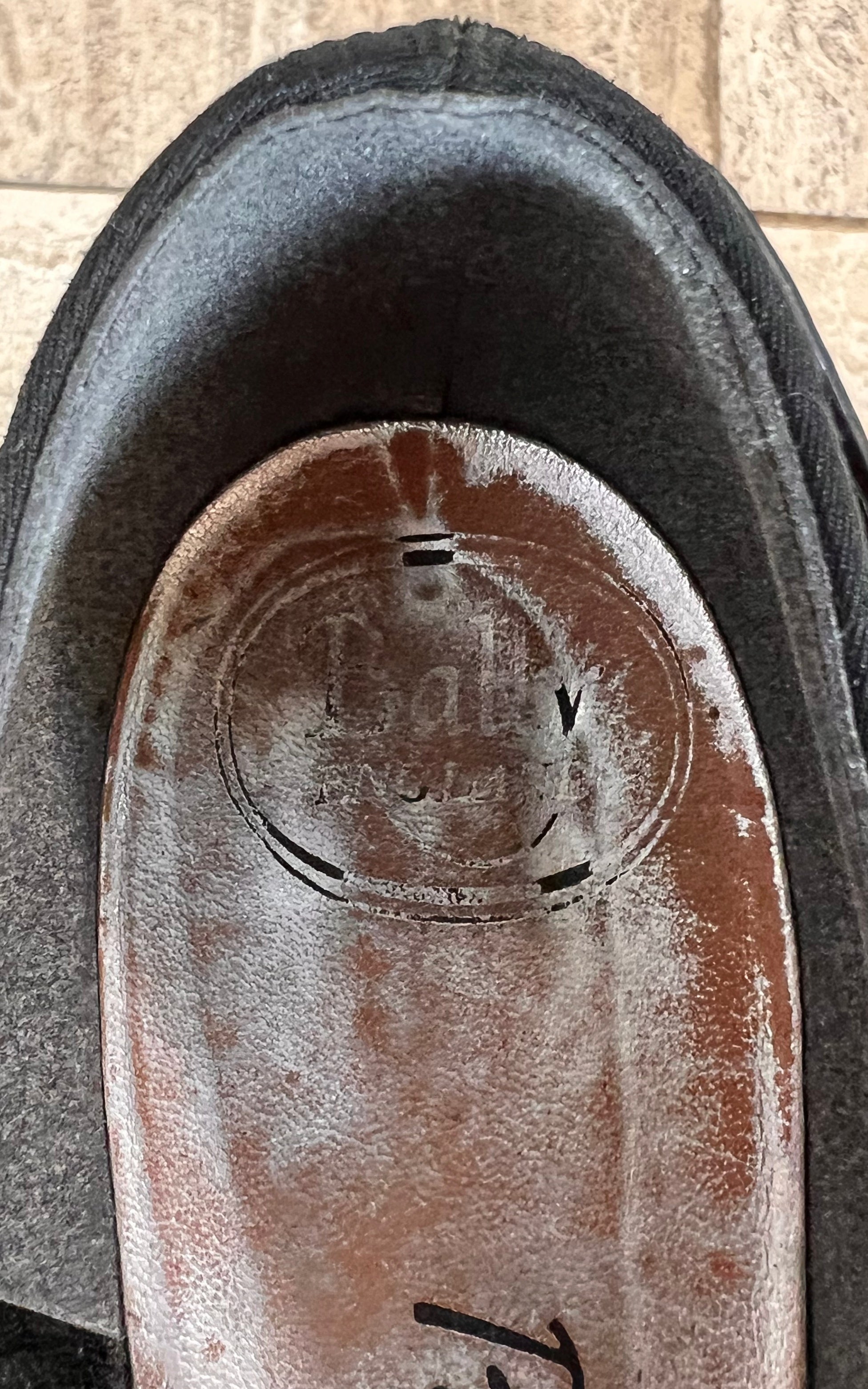 Vintage 60s Bally England Satin Mules 37