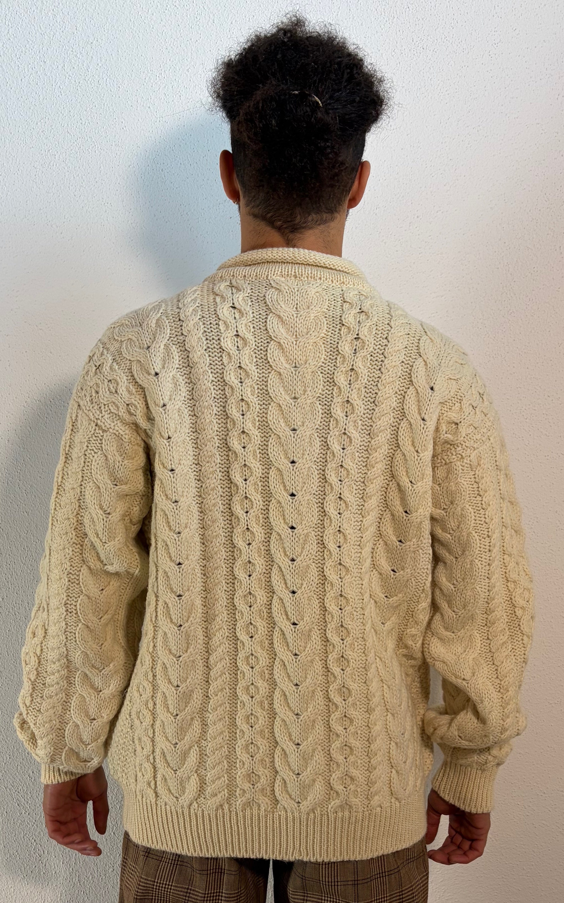 Vintage 90s MENS Wool Jumper Handmade