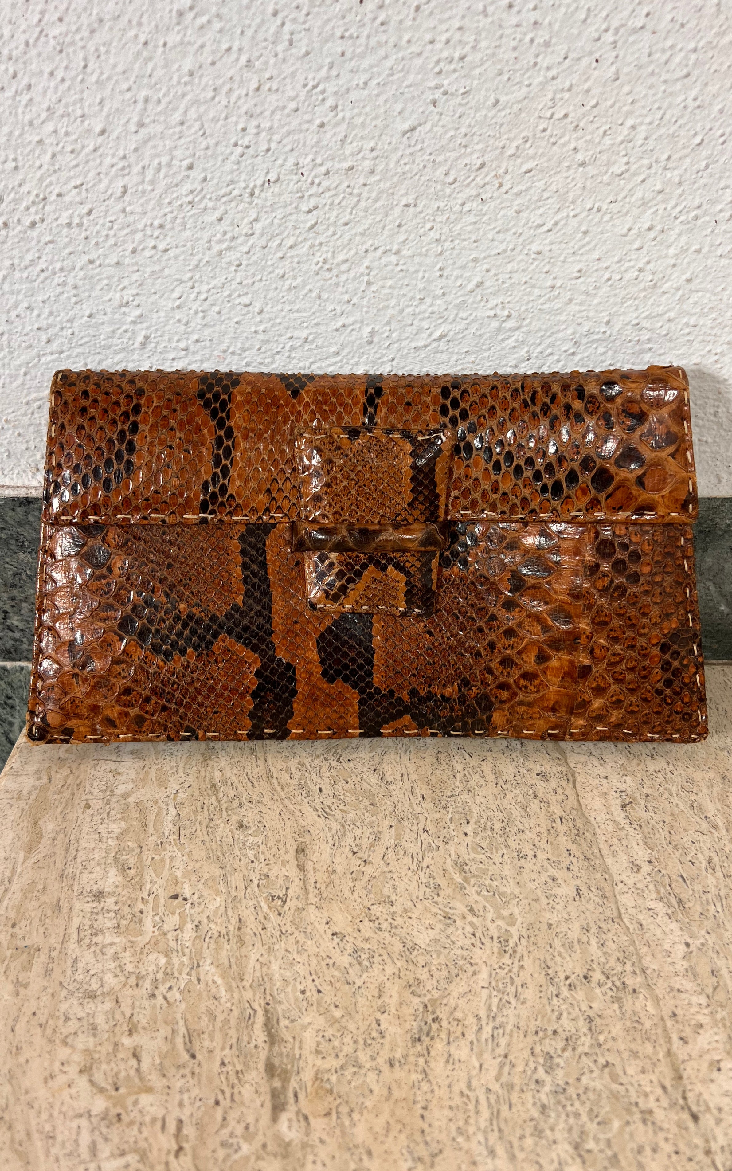 Vintage Python Clutch
