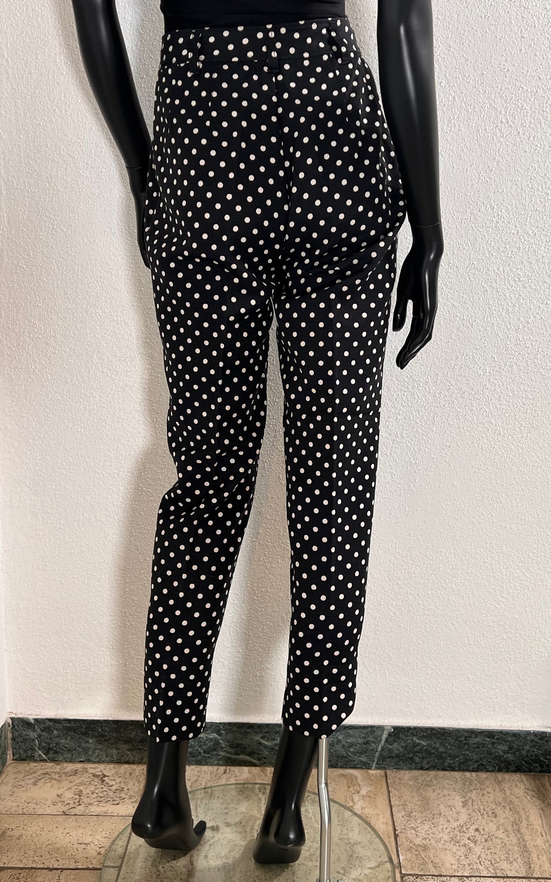 Pantaloni vintage a pois anni '90