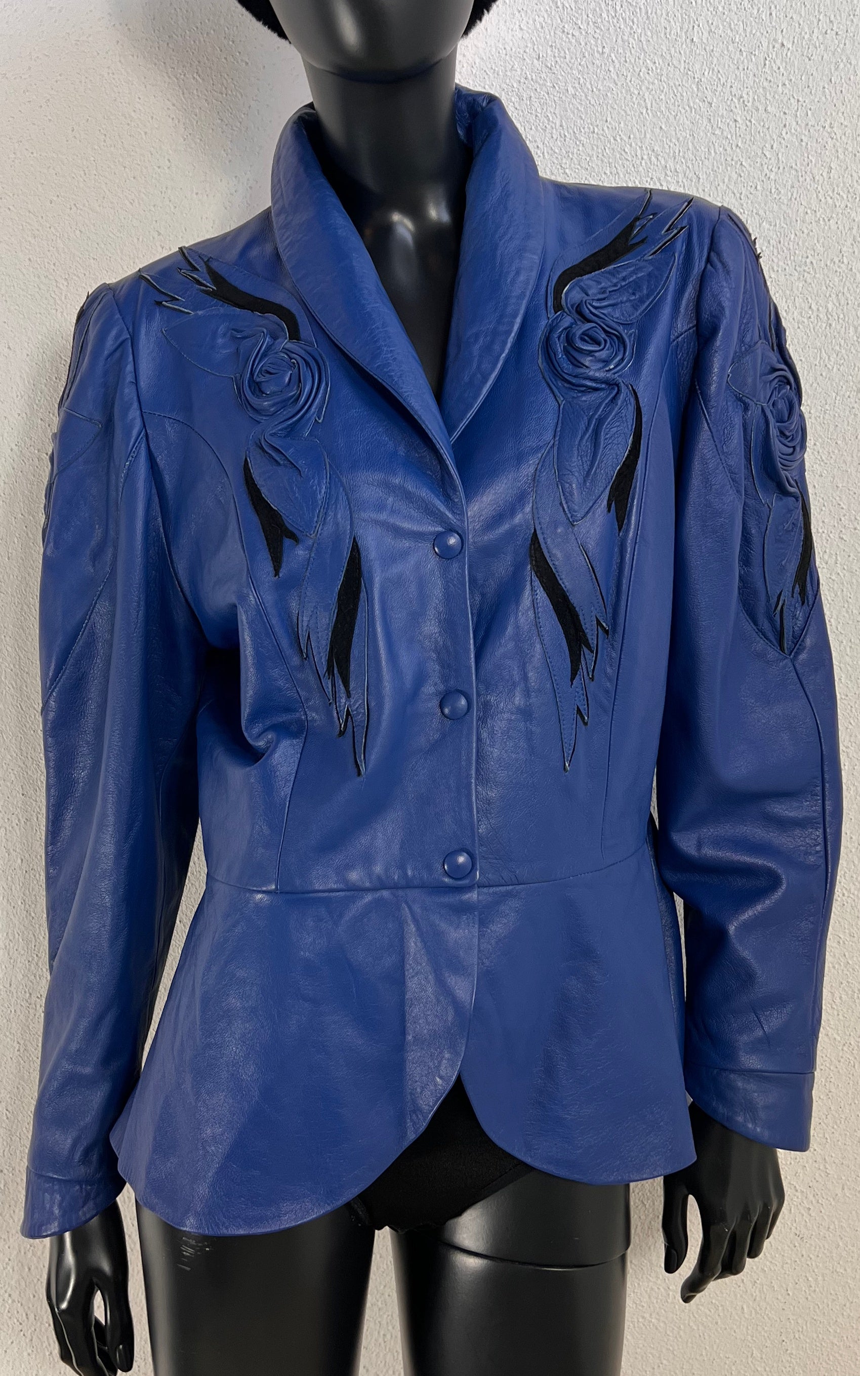 Vintage 80s Nappa Leather Jacket