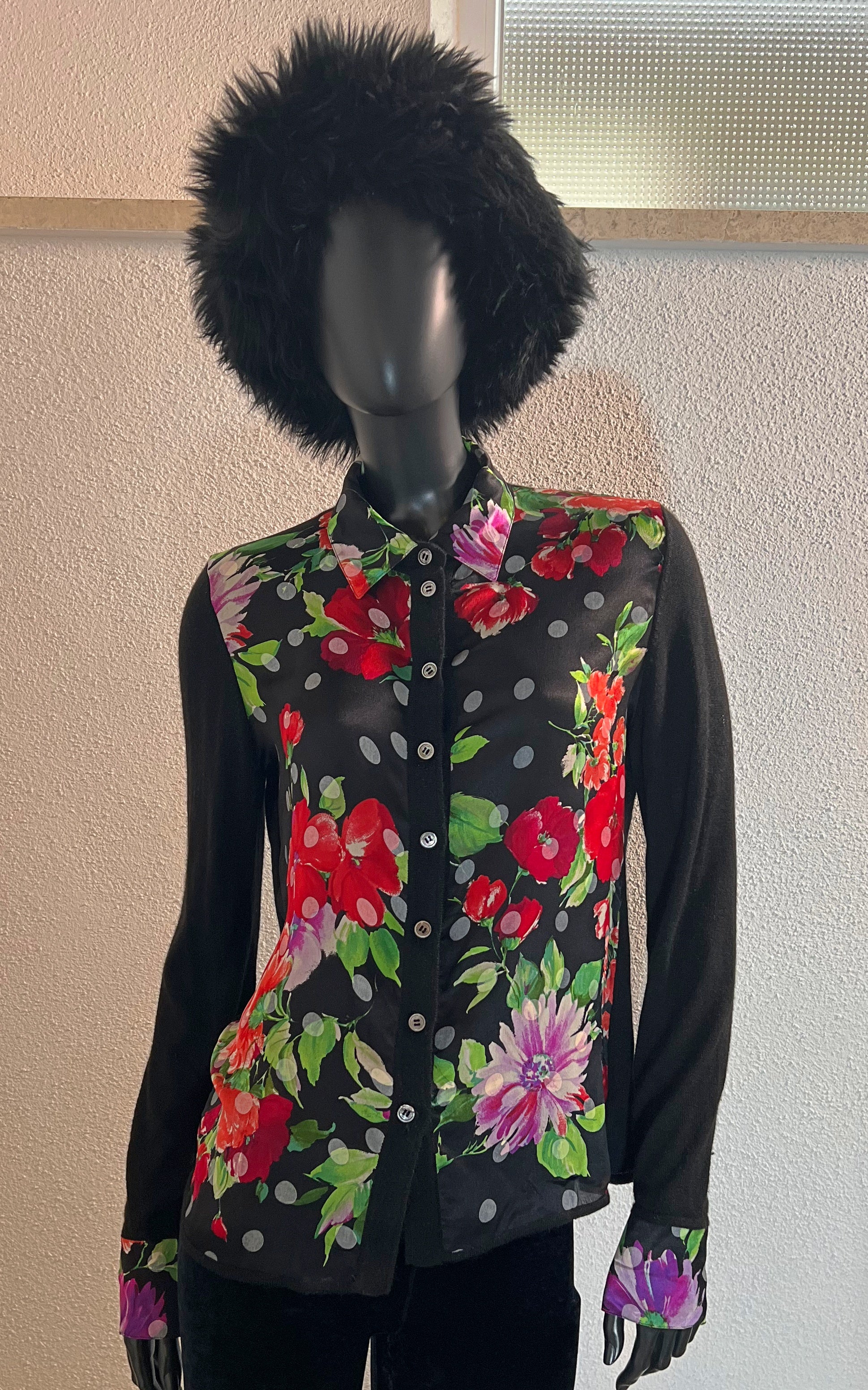 Vintage Emanuel Ungaro Silk Cashmere Cardigan