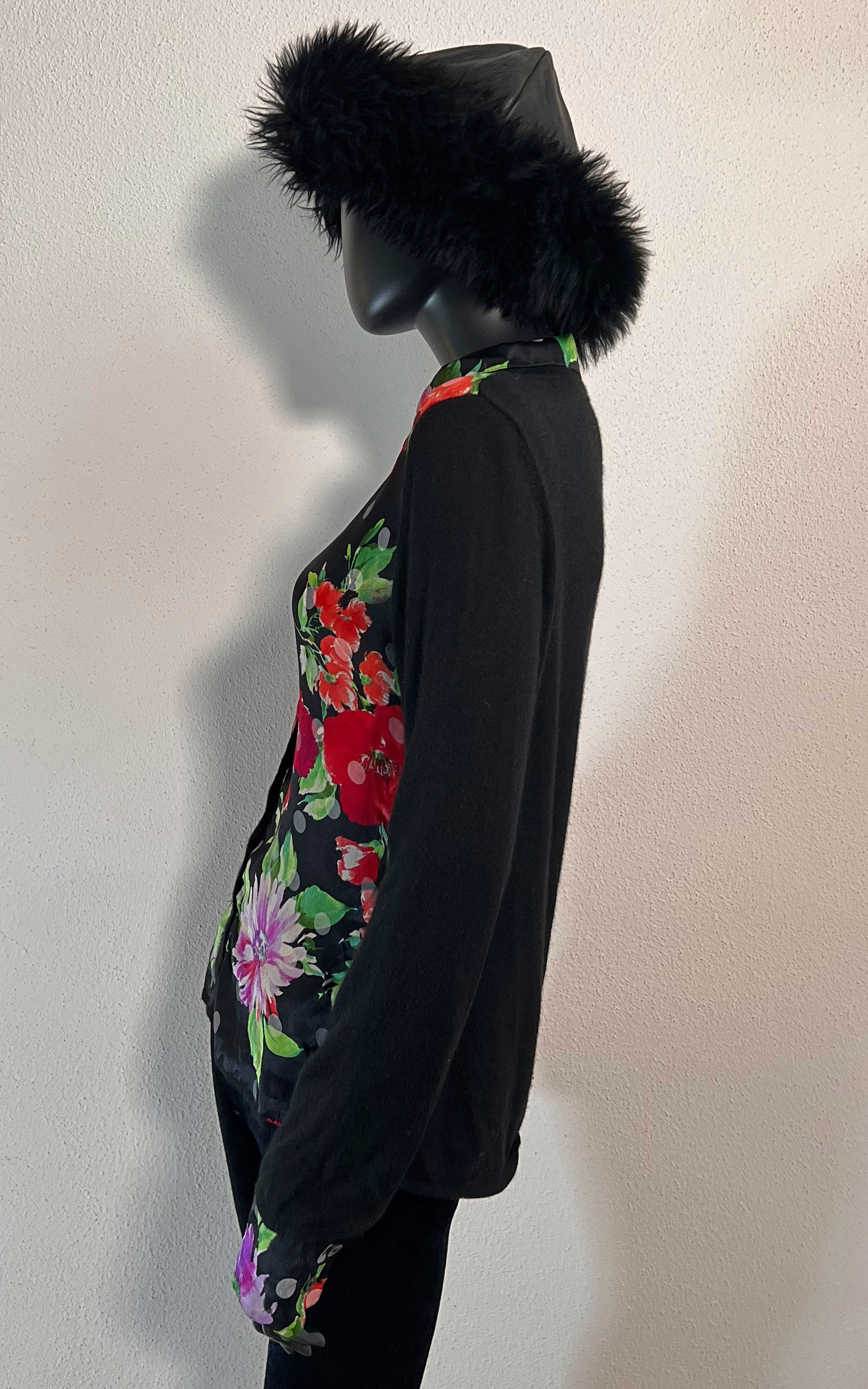Vintage Emanuel Ungaro Silk Cashmere Cardigan
