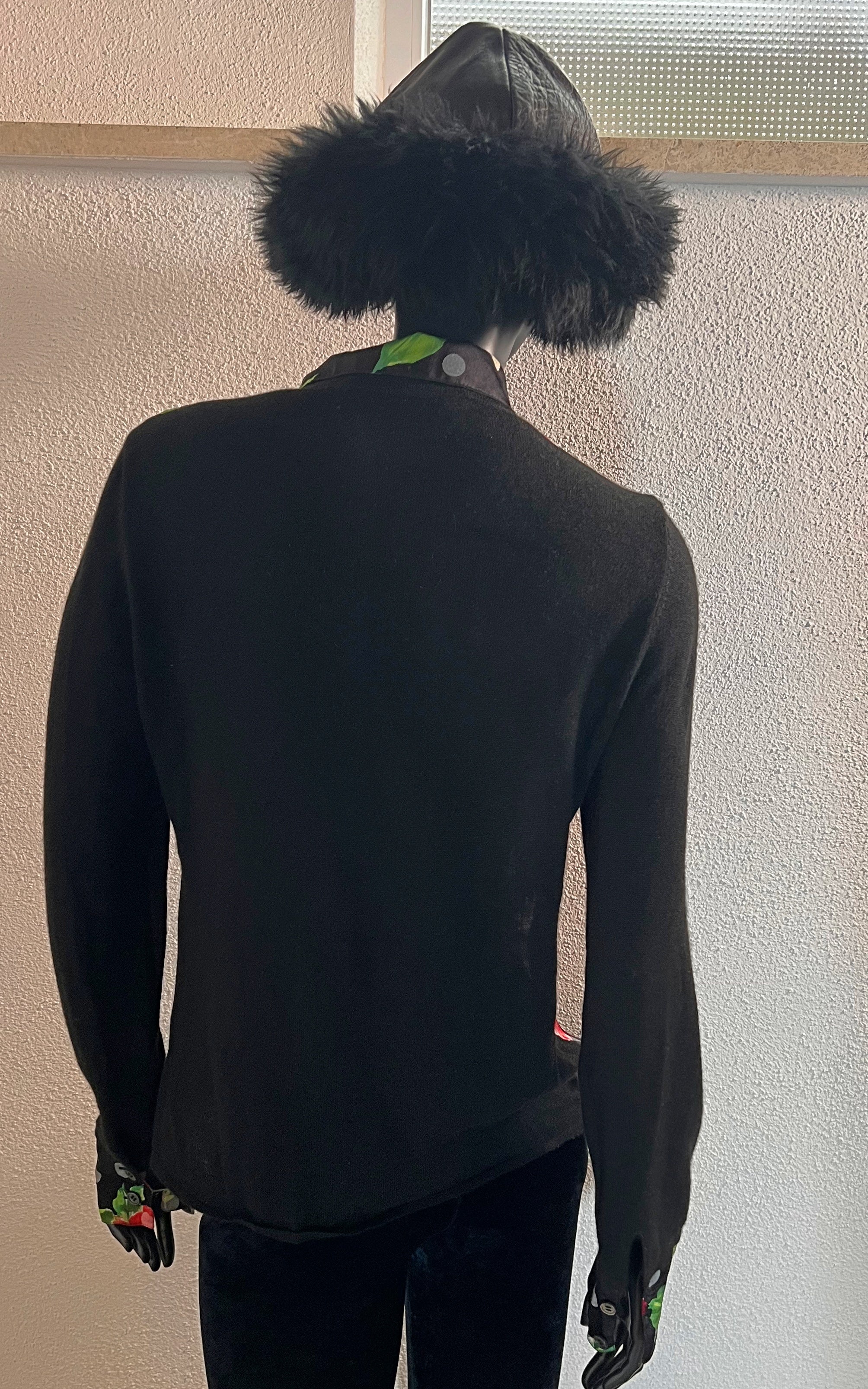 Vintage Emanuel Ungaro Silk Cashmere Cardigan