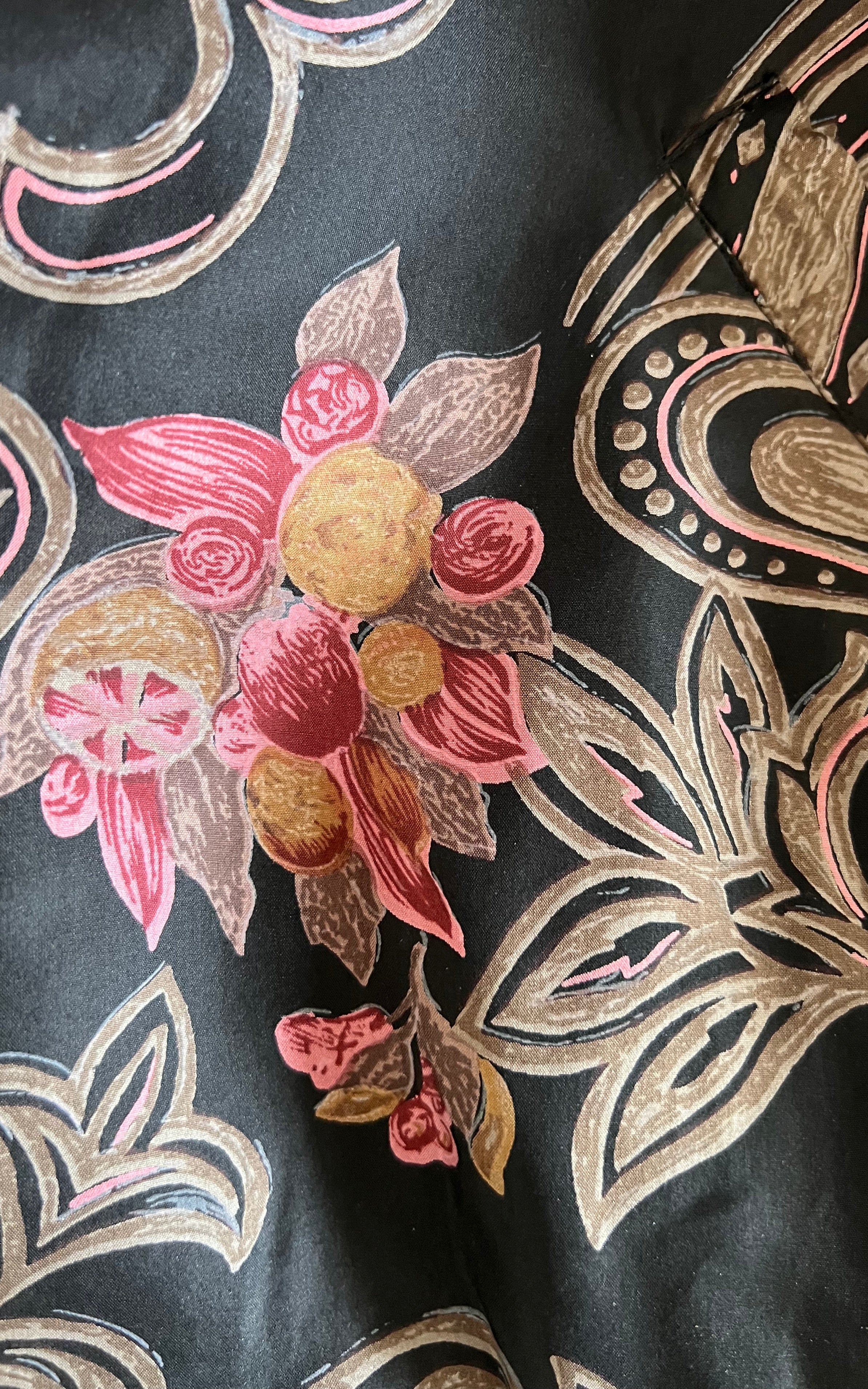 Vintage Silk Bomber Jacket