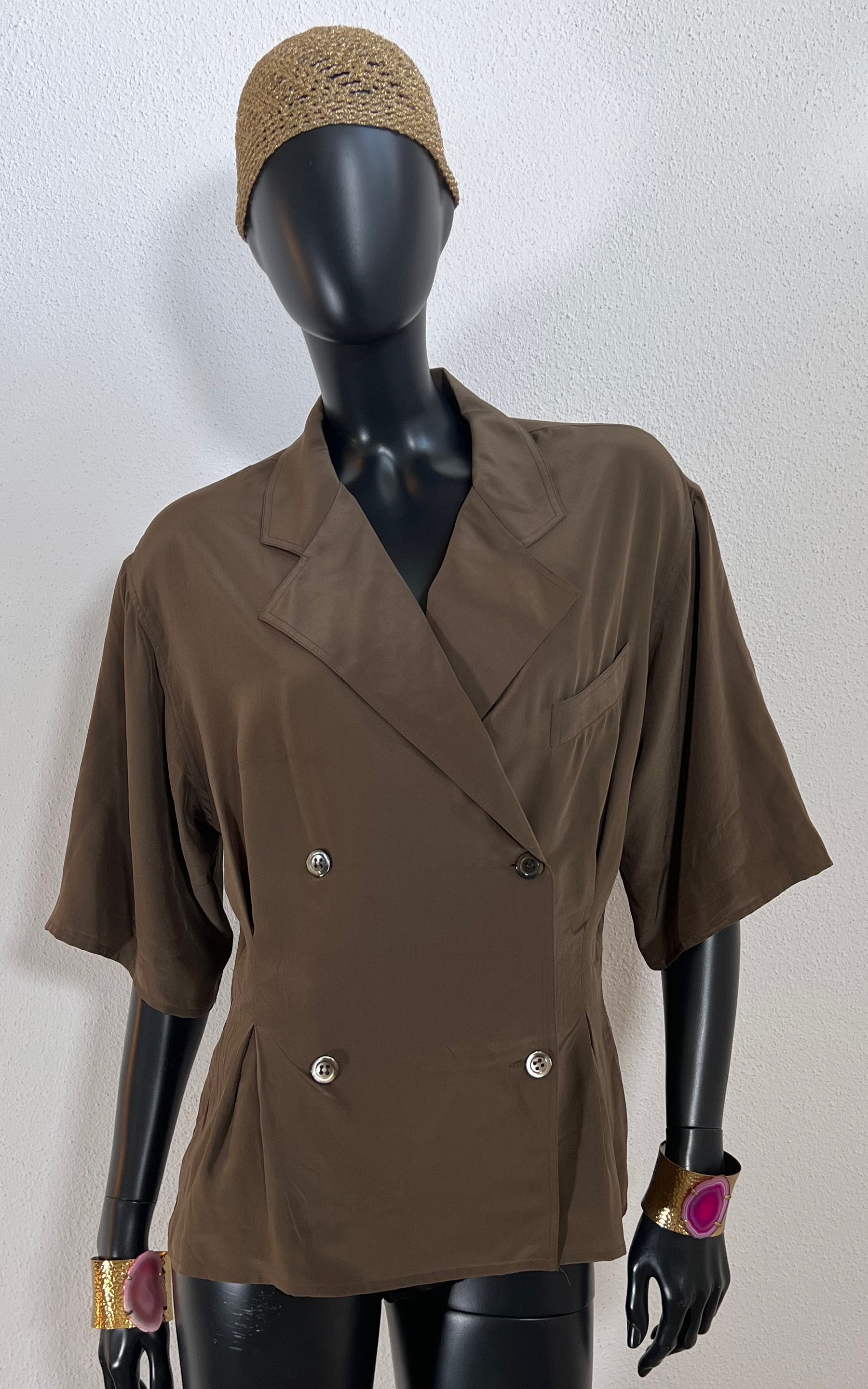 Vintage Rodier Paris Silk Blouse