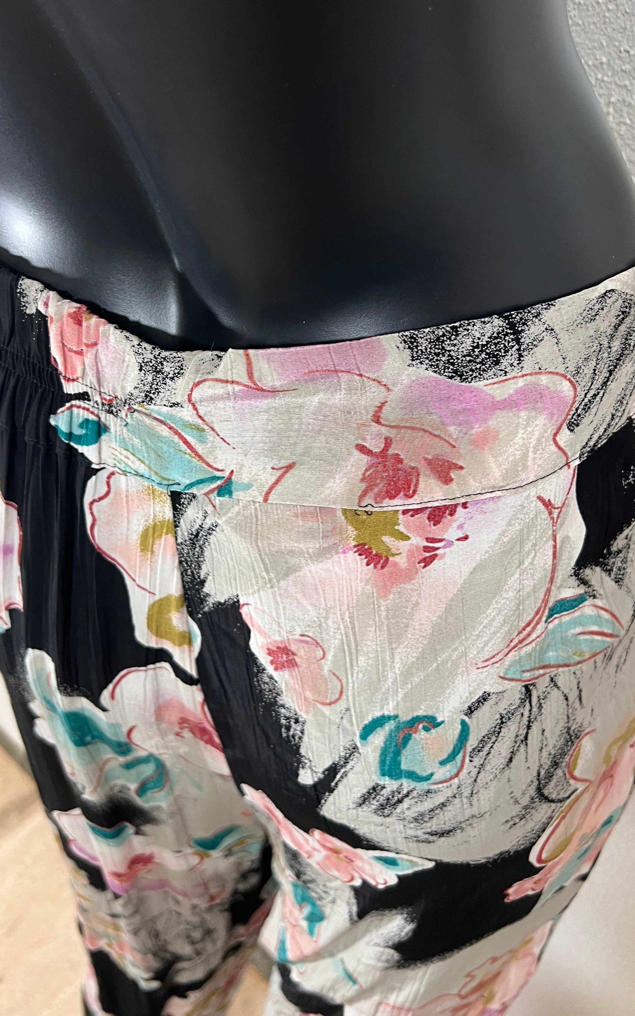 Vintage 90s Flower Pants