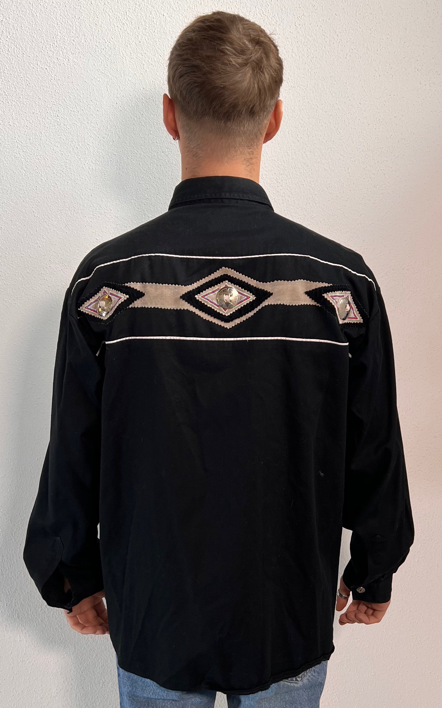 Vintage MENS Western Button Down Shirt