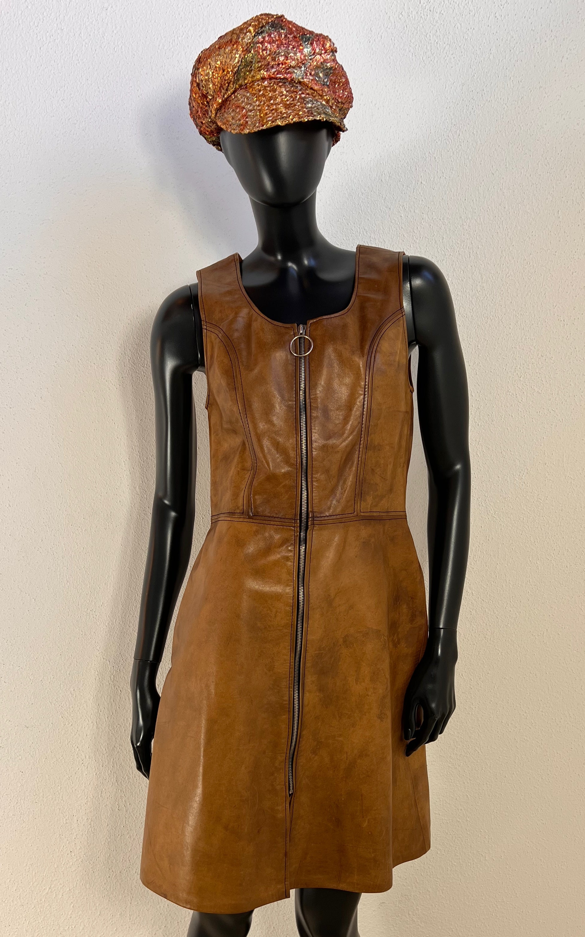 Vintage 60s Studio De Paris Pinafore Dress