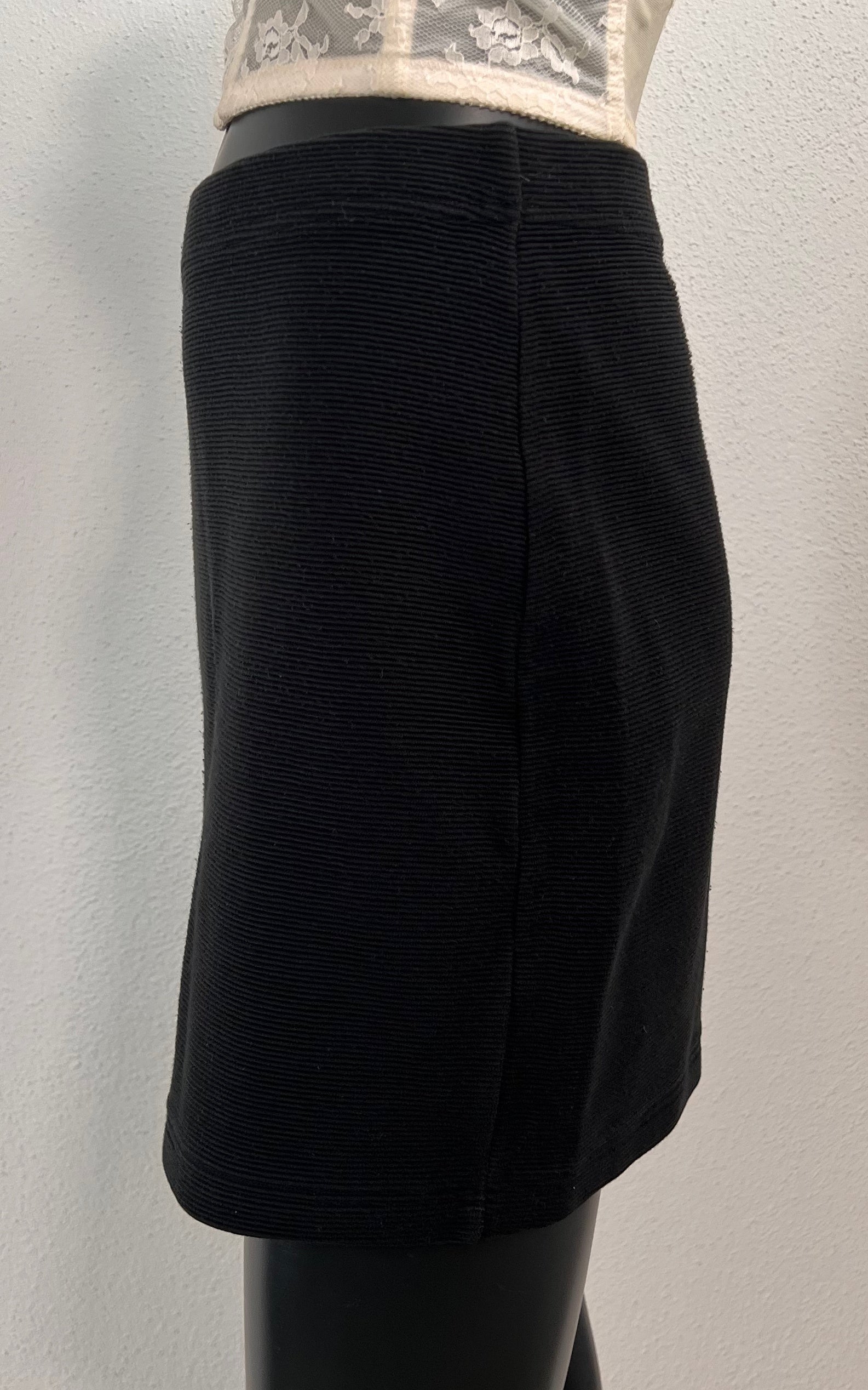 Minigonna a coste vintage anni '90