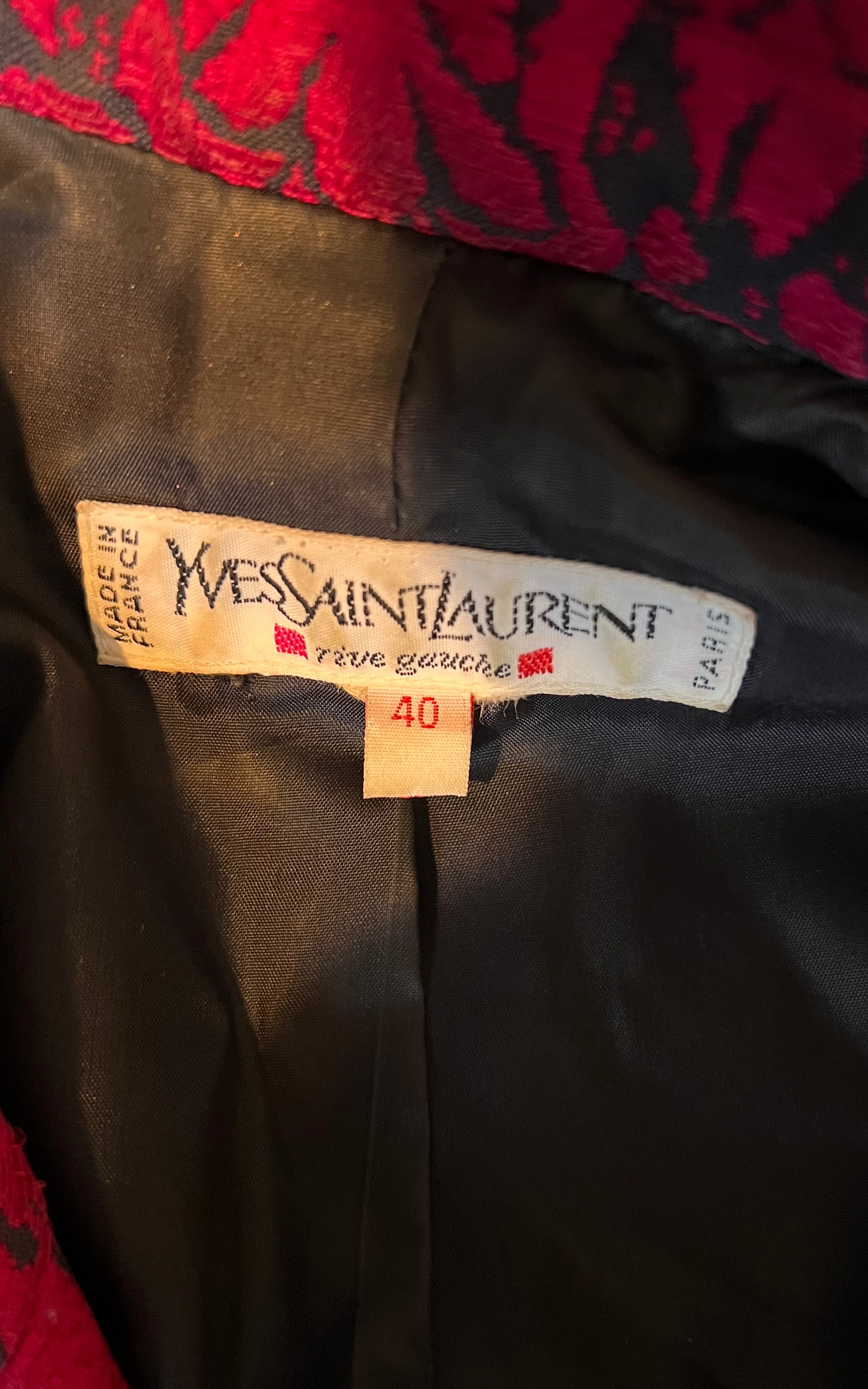 Vintage Iconic Yves Saint Laurent Blazer