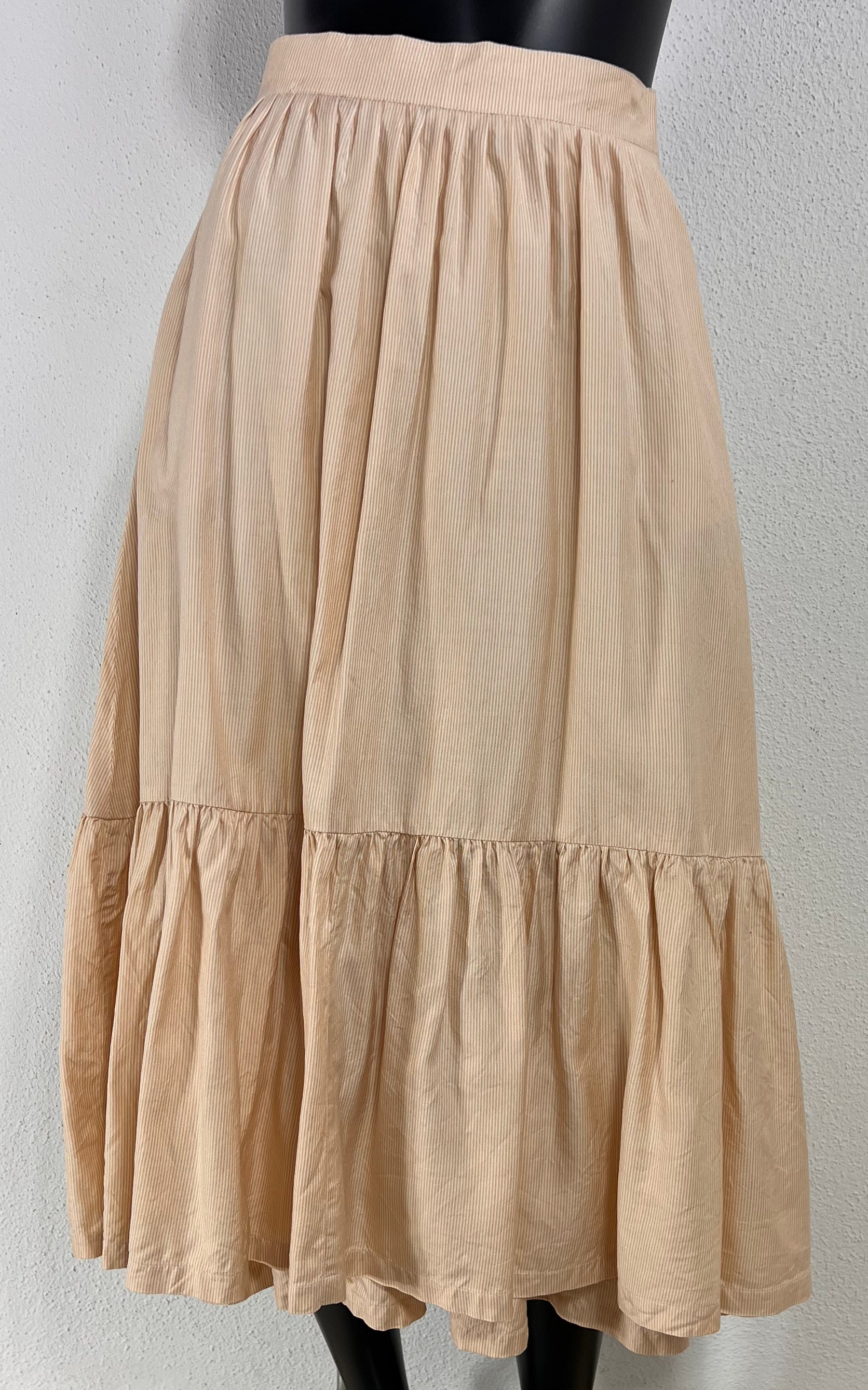 Vintage Renzo Silk Volant Skirt