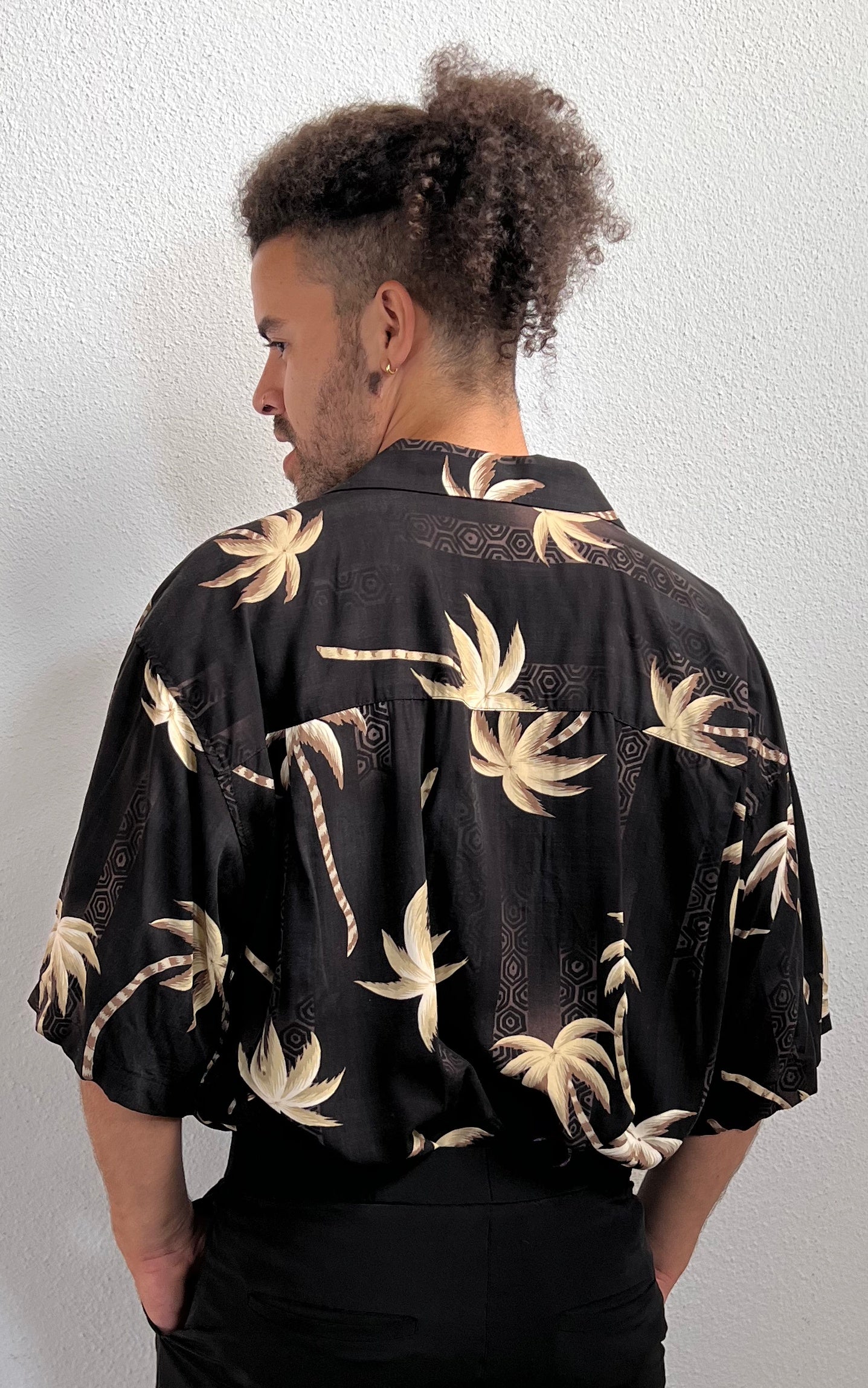 Vintage MENS Bamboo Hawaii Shirt