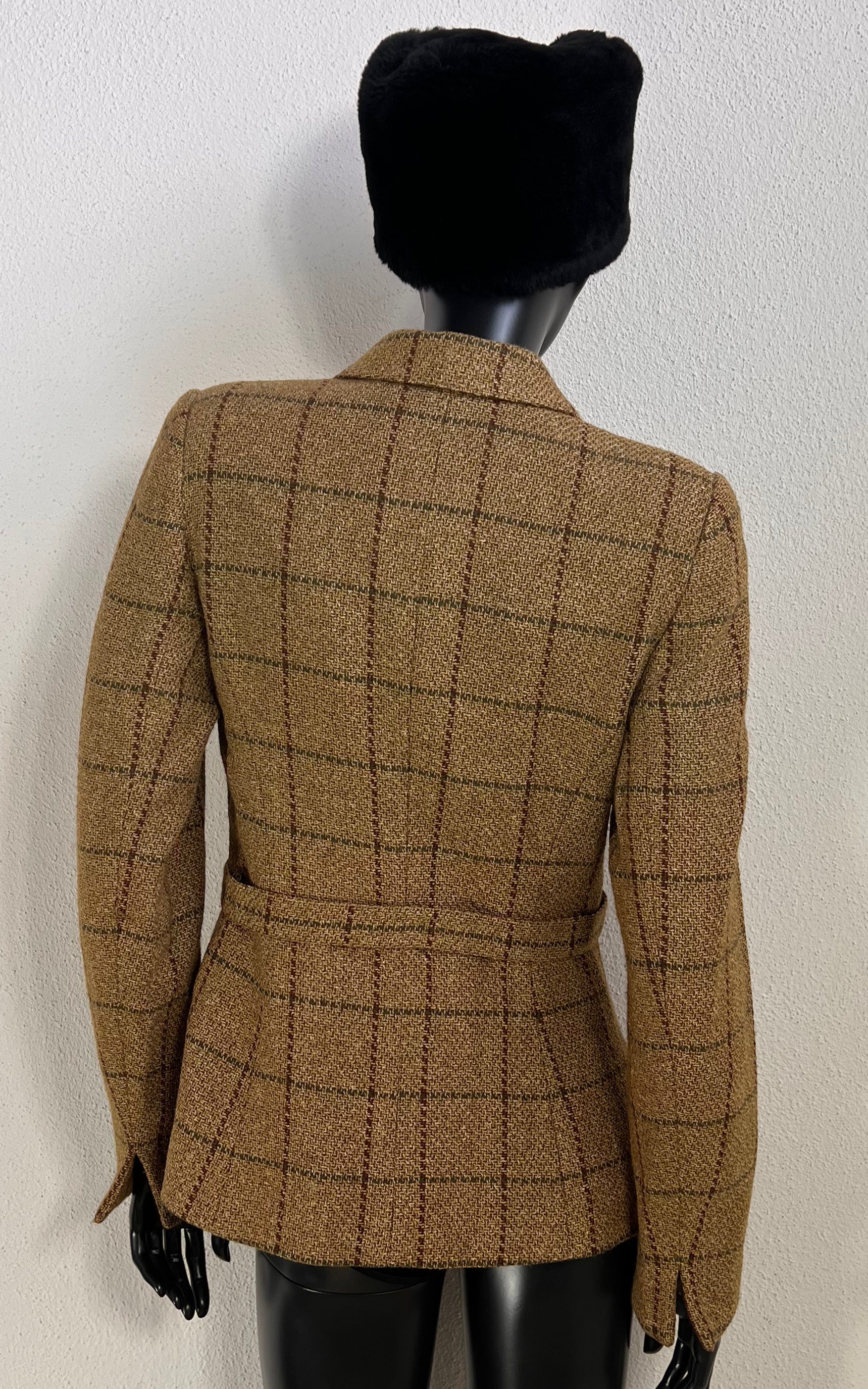 Vintage Valentino Miss V Glencheck Blazer