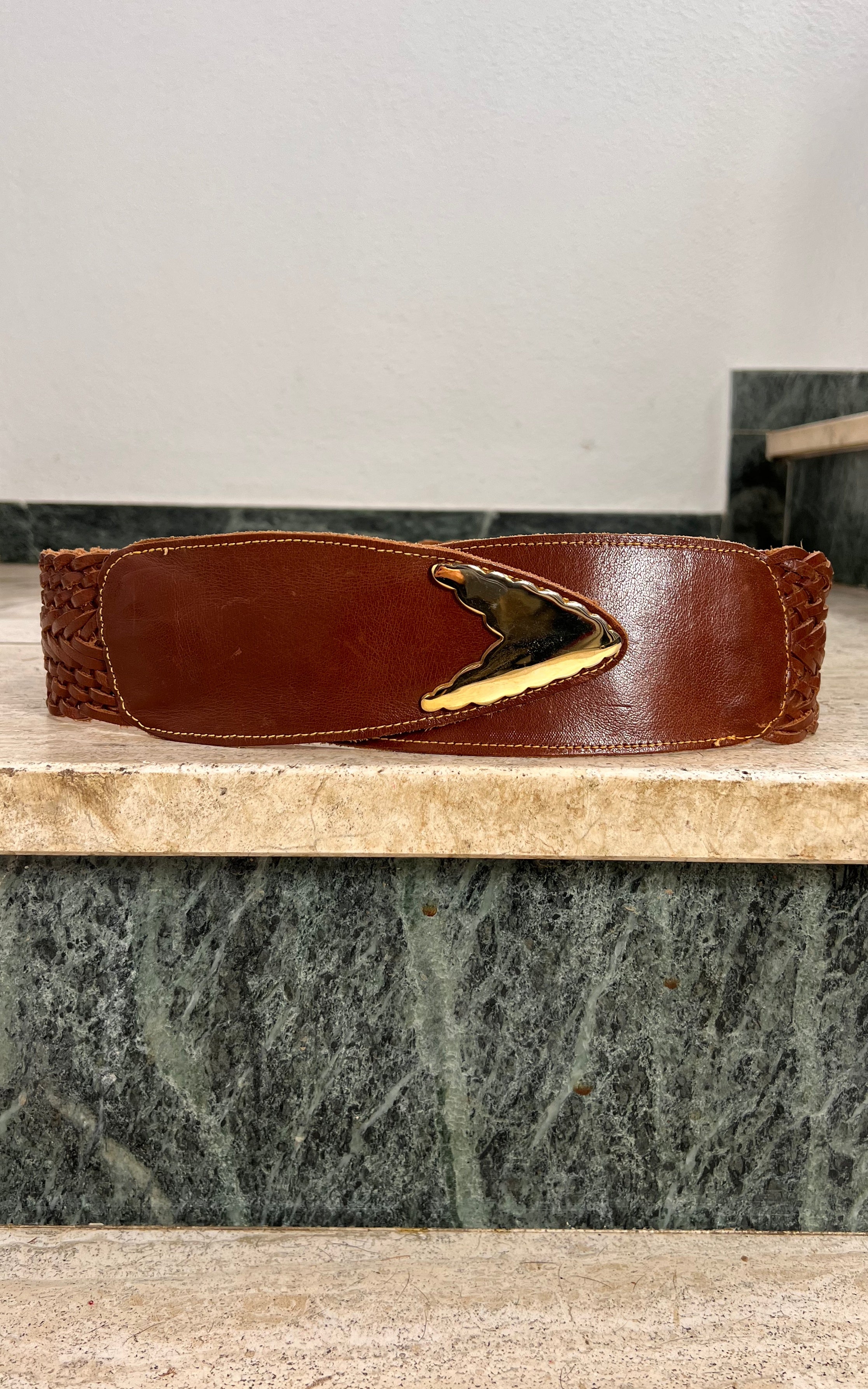 Vintage Braided Belt