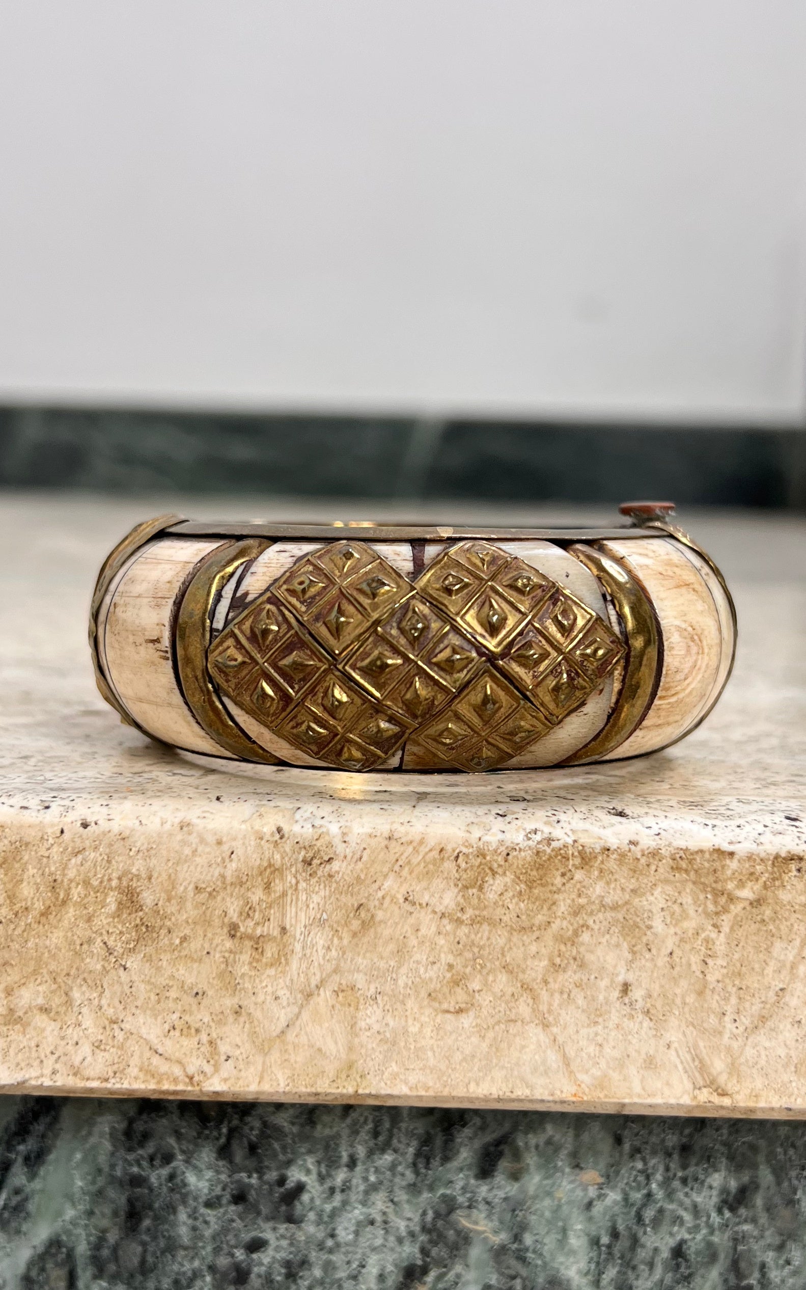 Vintage Indian Horn Bangle