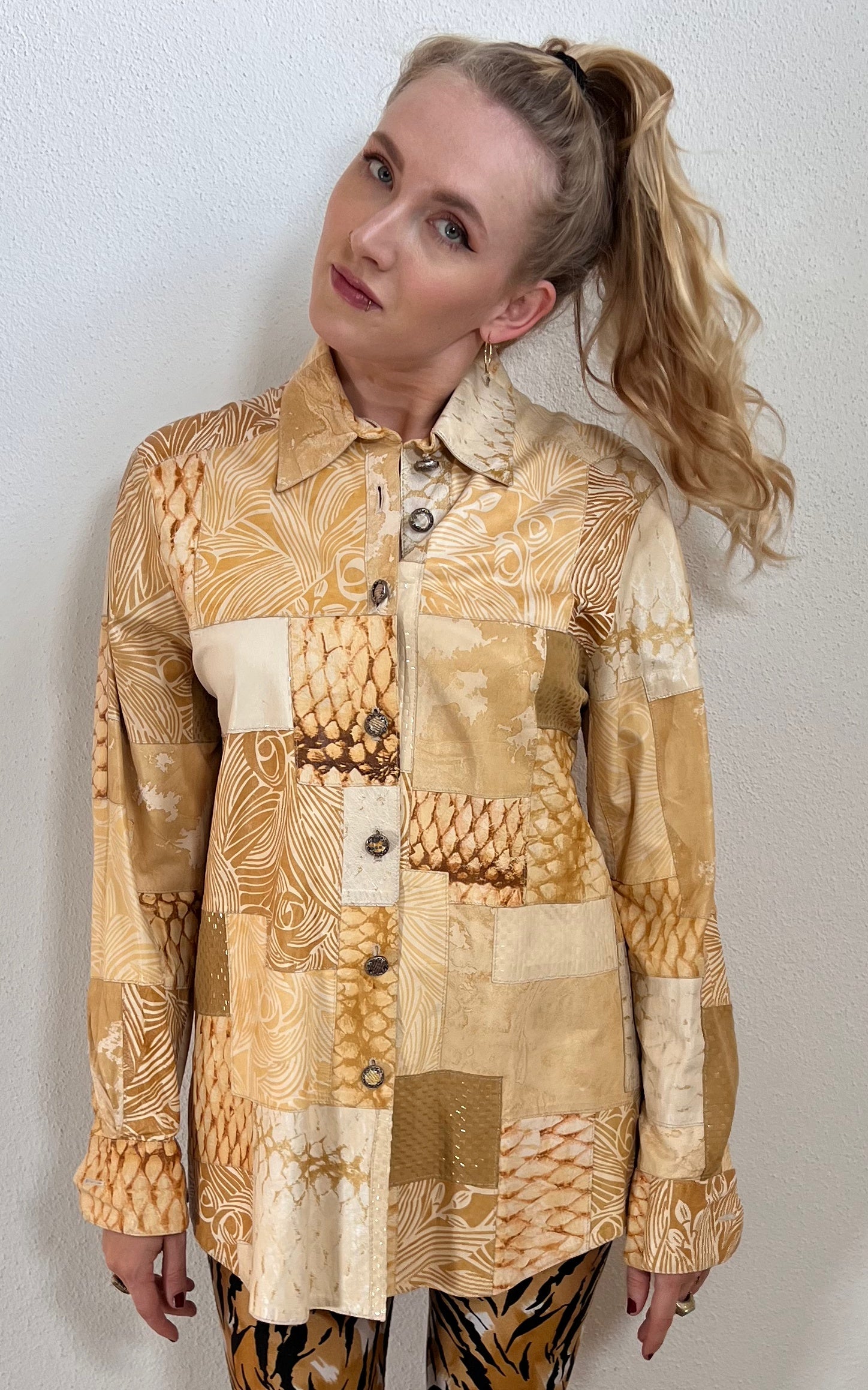 Vintage Y2K Roberto Cavalli Leatherjacket