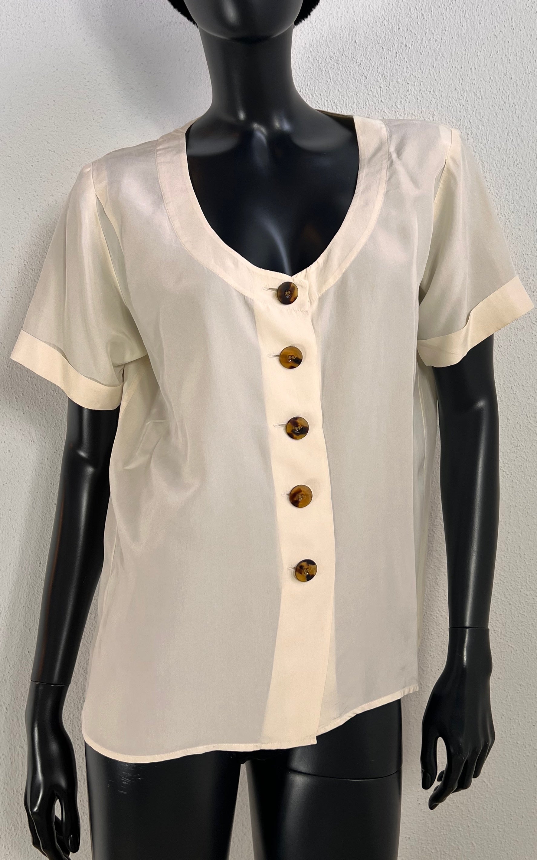 Vintage Yves Saint Laurent Silk Blouse
