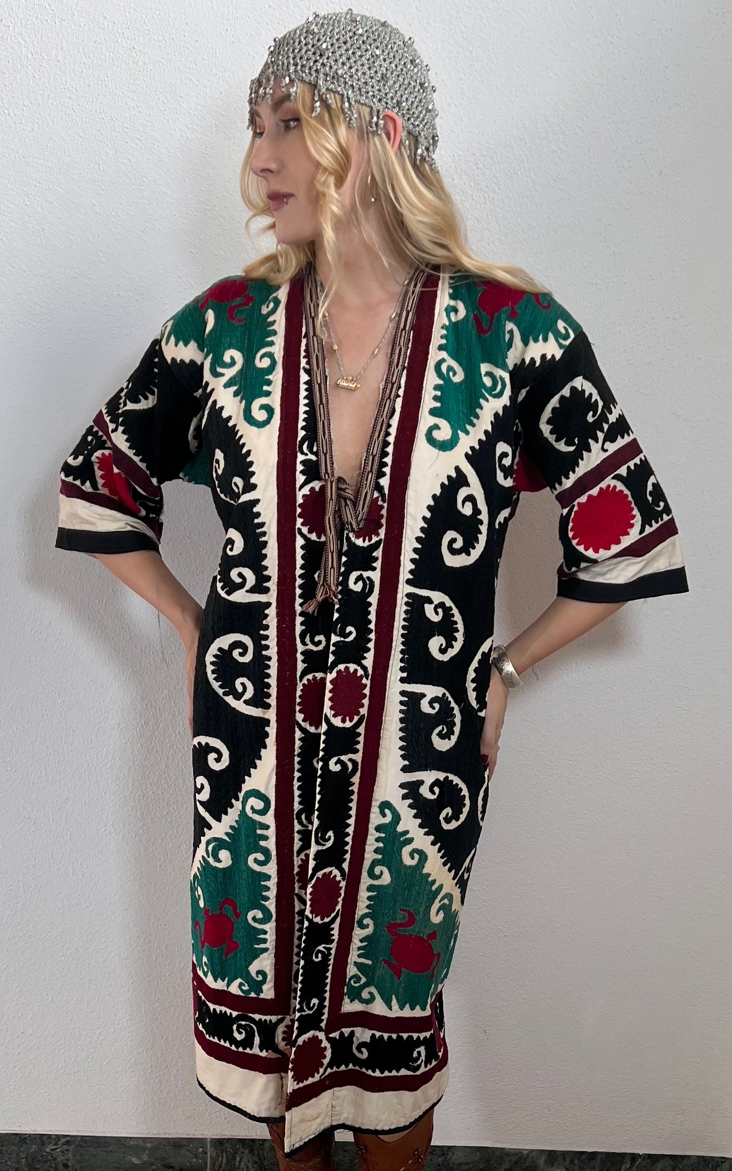 Vintage Suzani Chapan