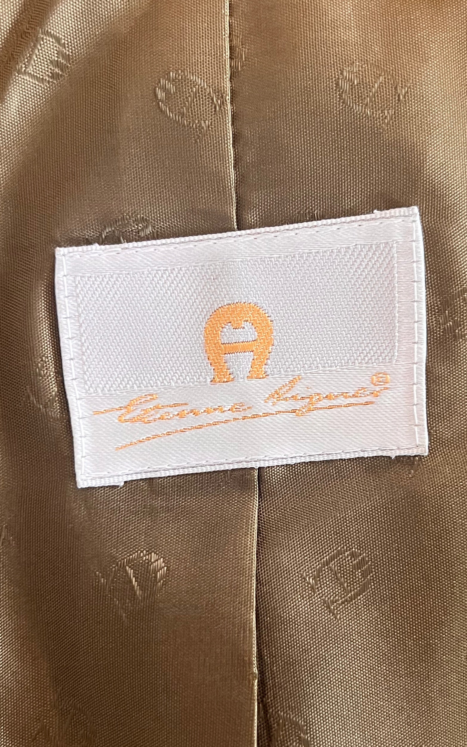 Vintage Etienne Aigner Silk Jacket