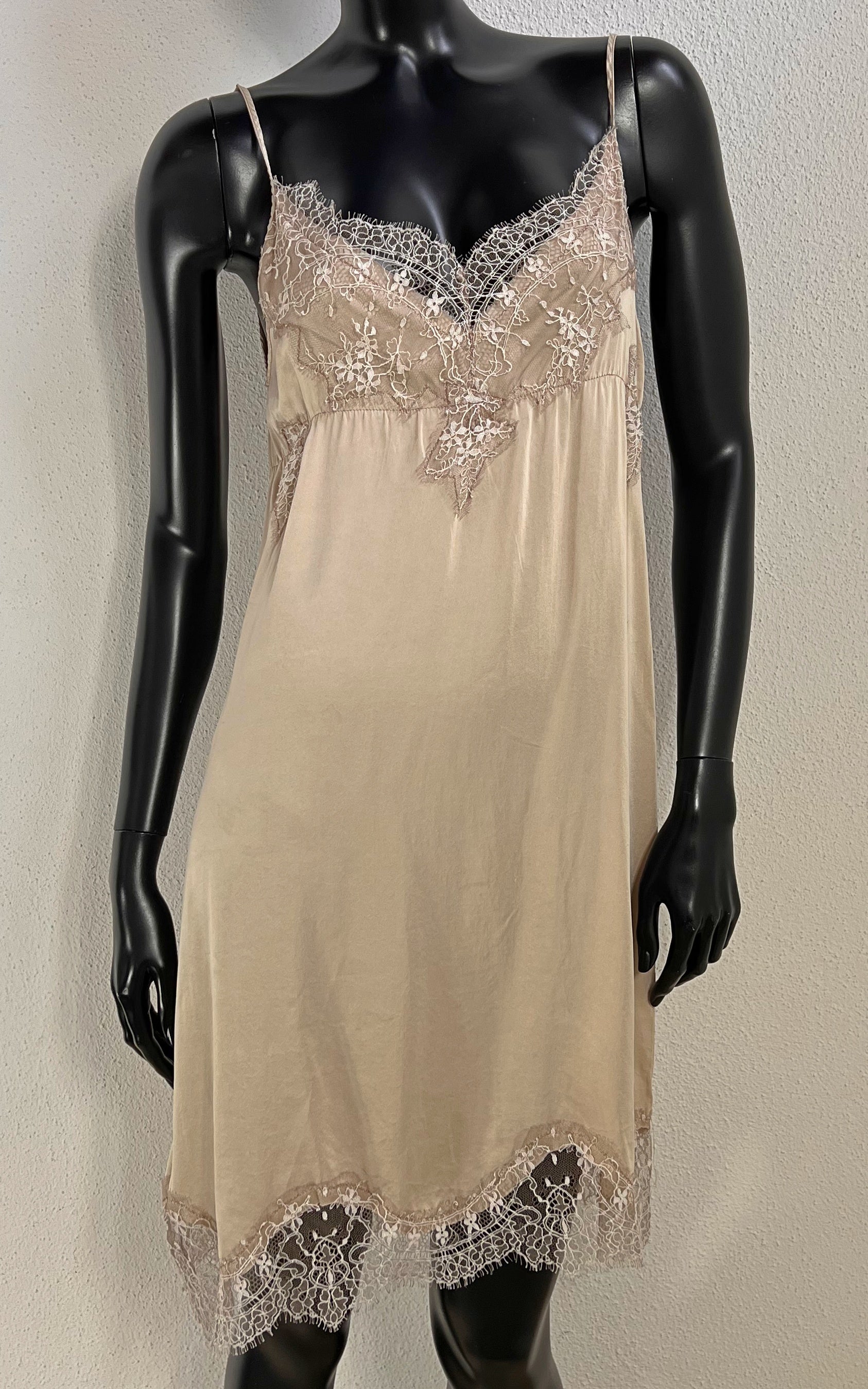 Vintage Y2K Silk Lace Dress