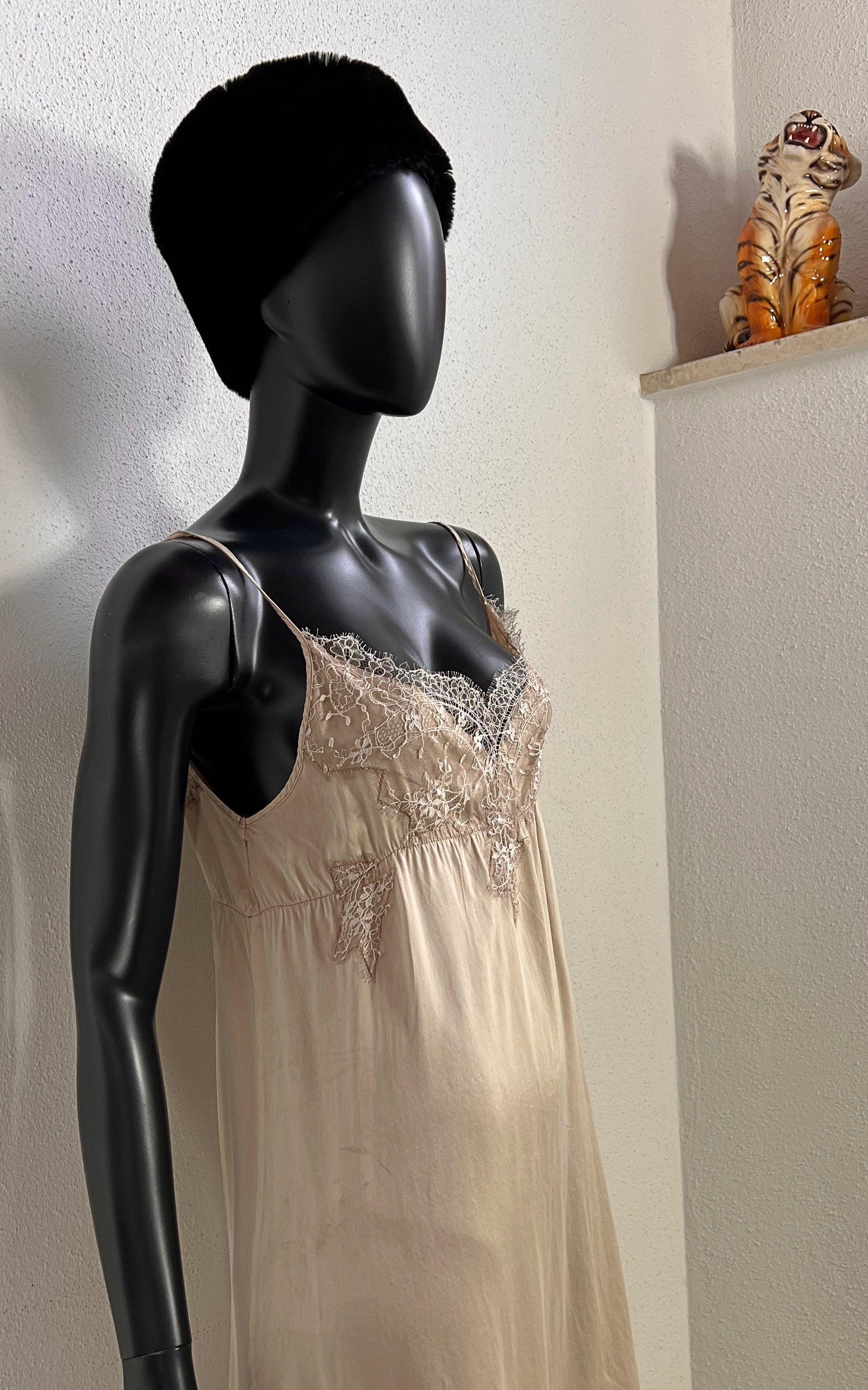 Vintage Y2K Silk Lace Dress