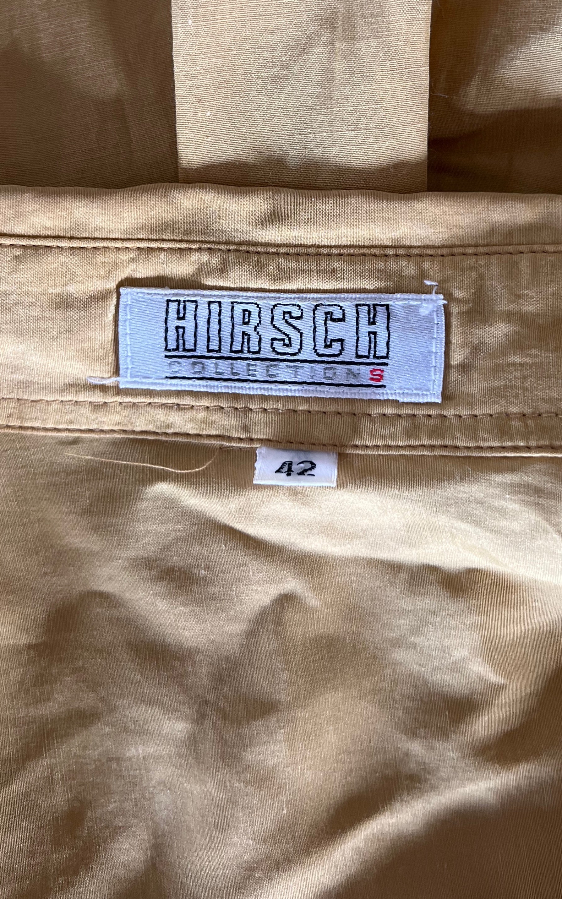 Vintage MENS Silk Button Down Shirt