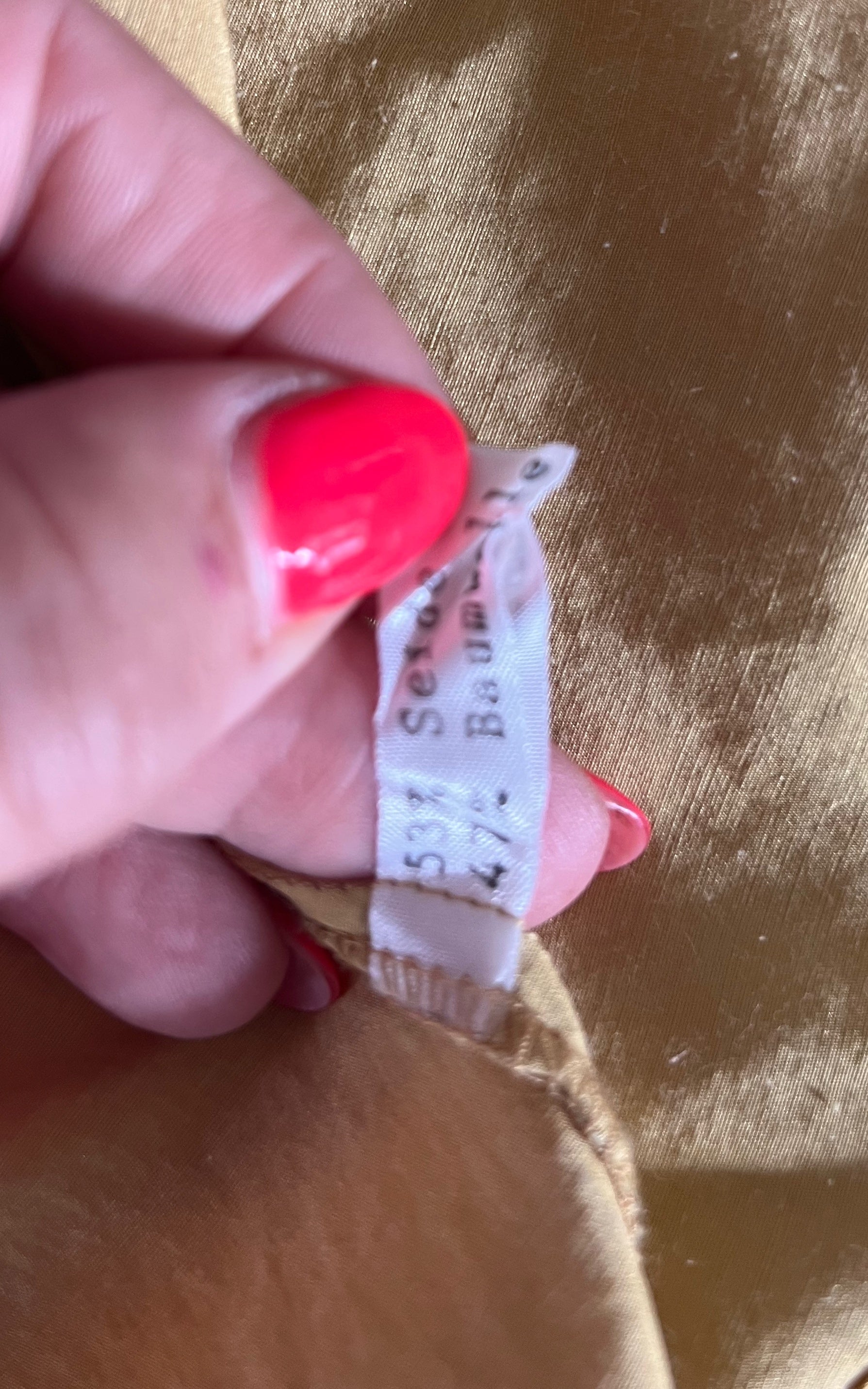 Vintage MENS Silk Button Down Shirt