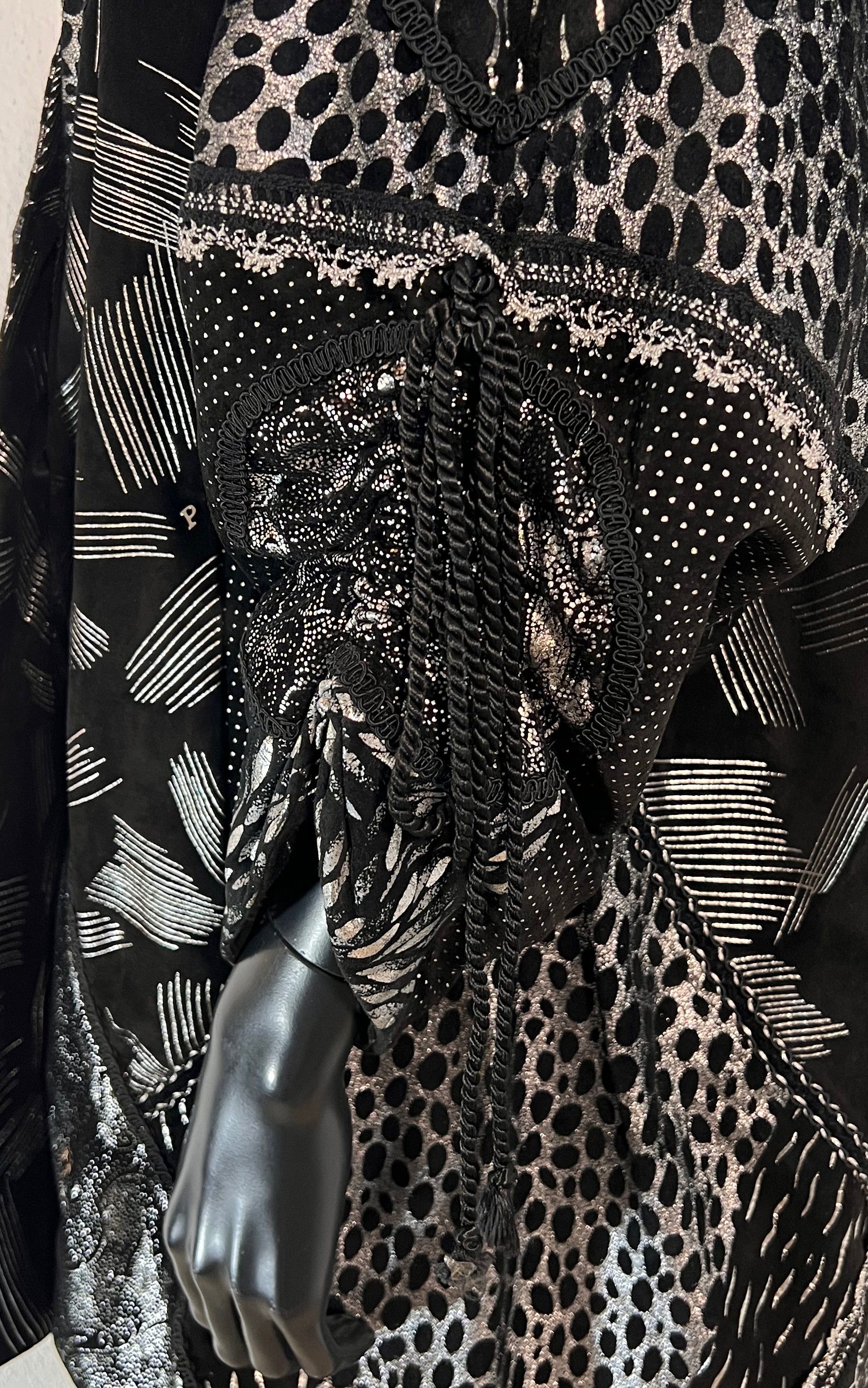 Giacca in pelle scamosciata vintage anni '90