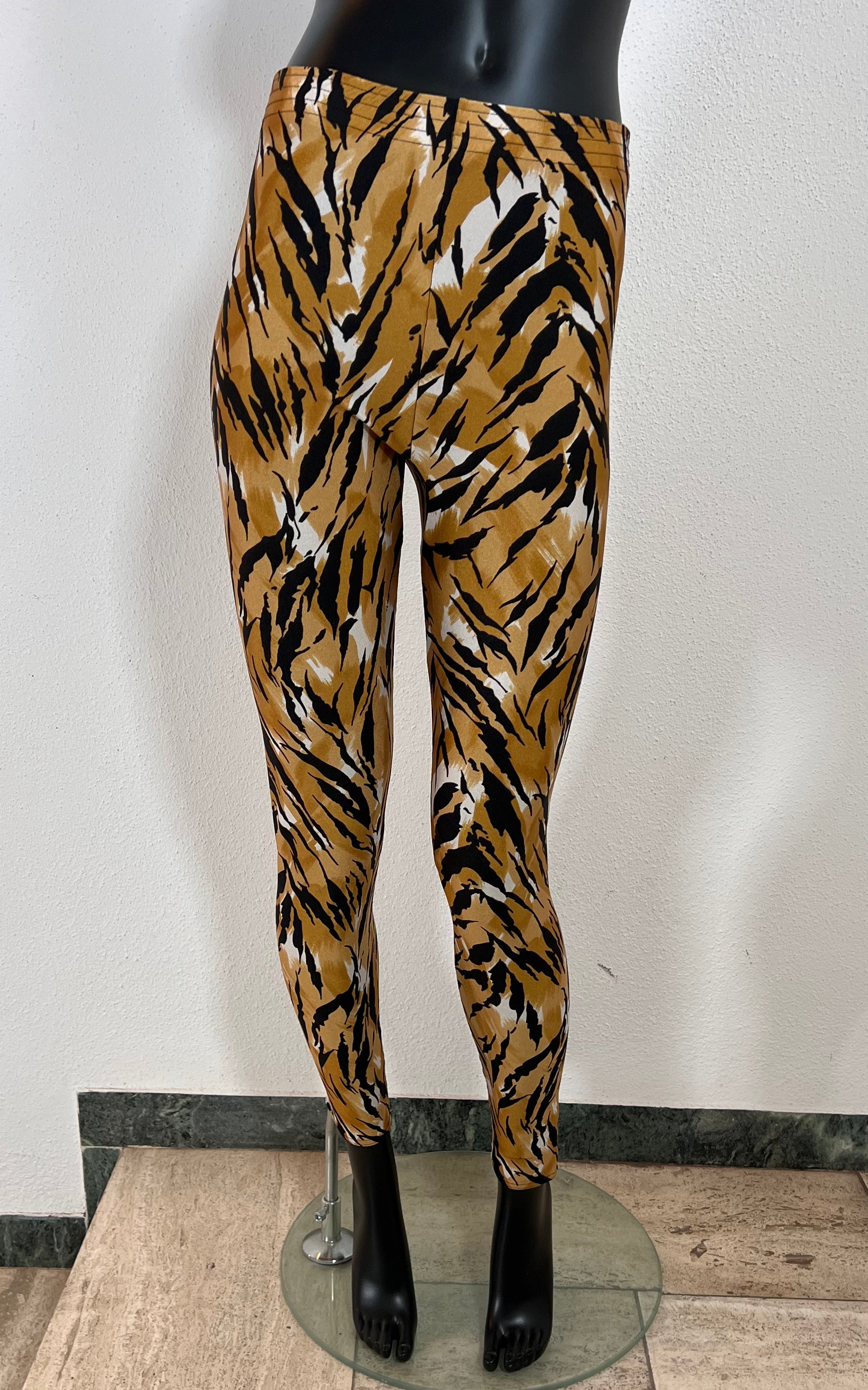 Vintage Tiger Print Leggings
