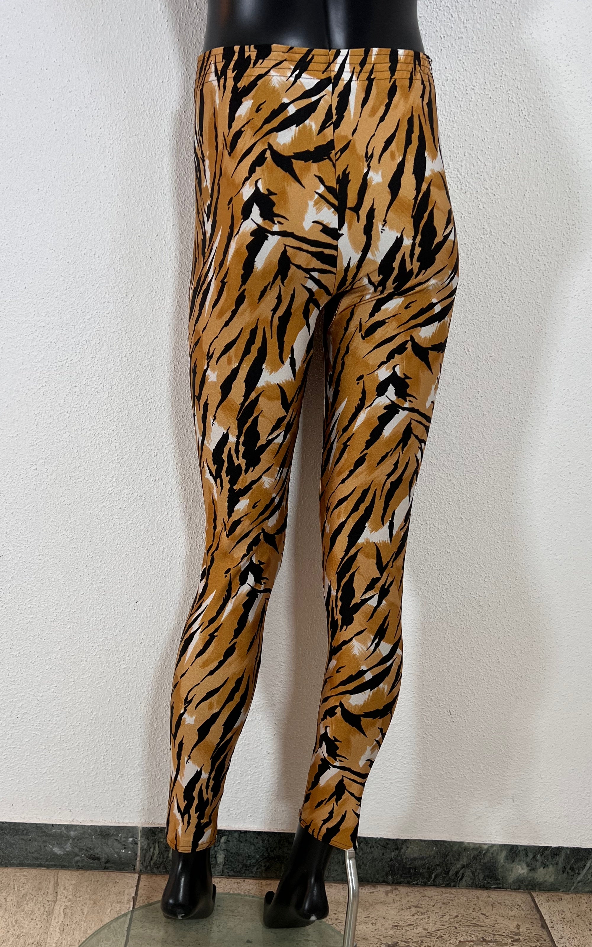 Vintage Tiger Print Leggings