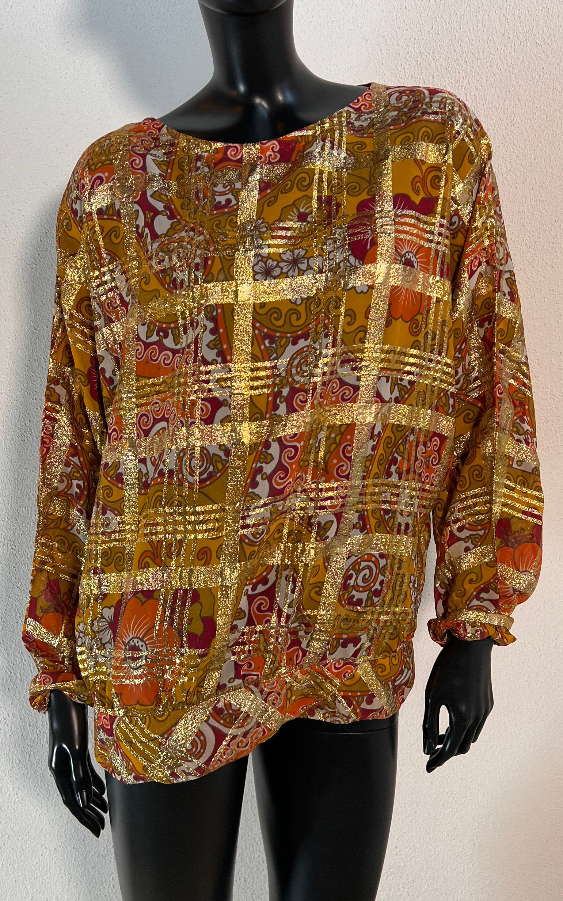 Top in lurex vintage anni '70