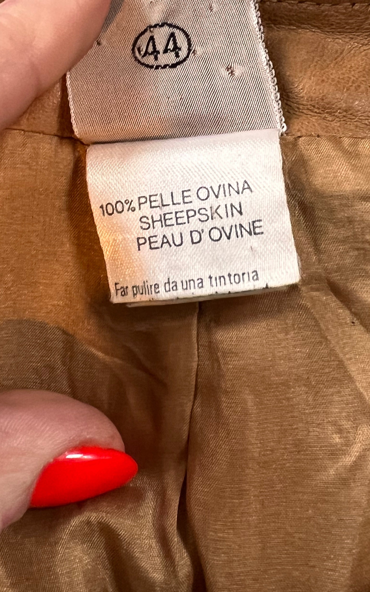 Vintage Krizia Nappa Bolero Jacket