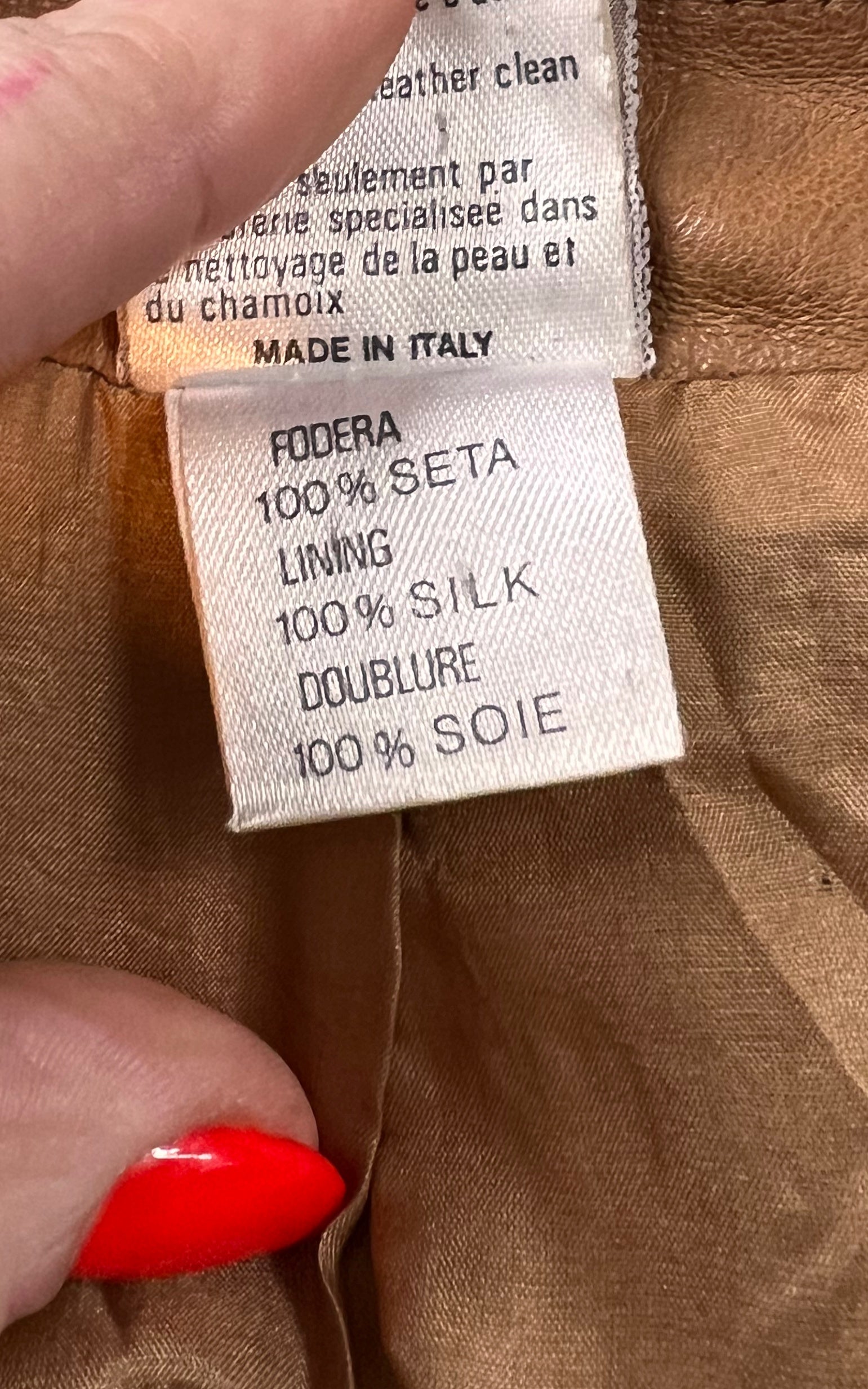 Vintage Krizia Nappa Bolero Jacket