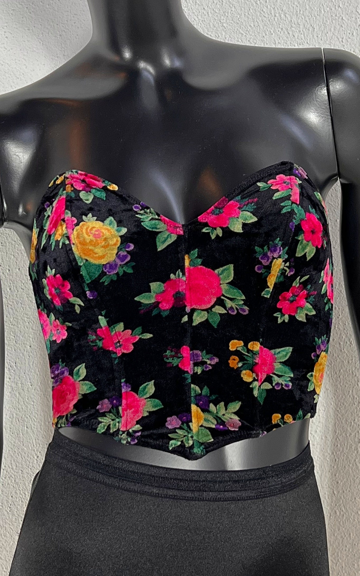 Vintage Triumph Velvet Bustier