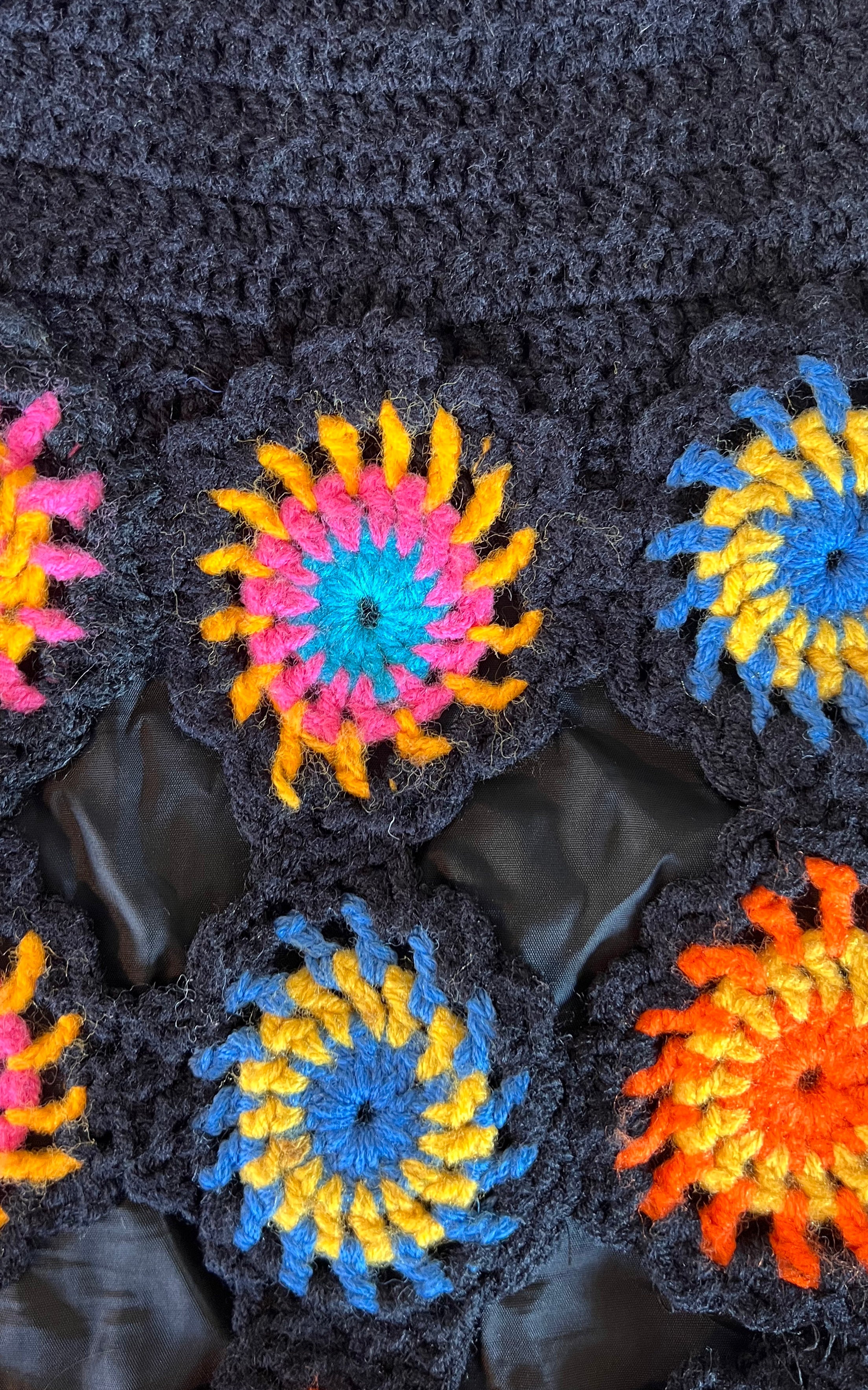 Vintage 70s Crochet Dress