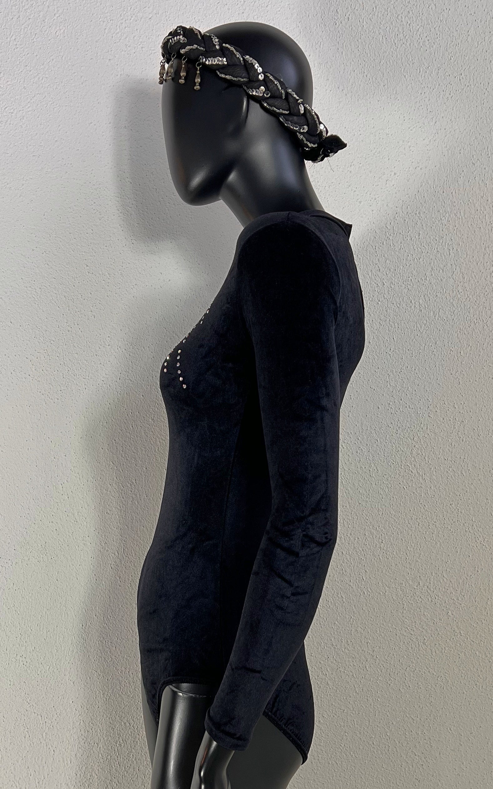 Vintage 90s Star Velvet Body