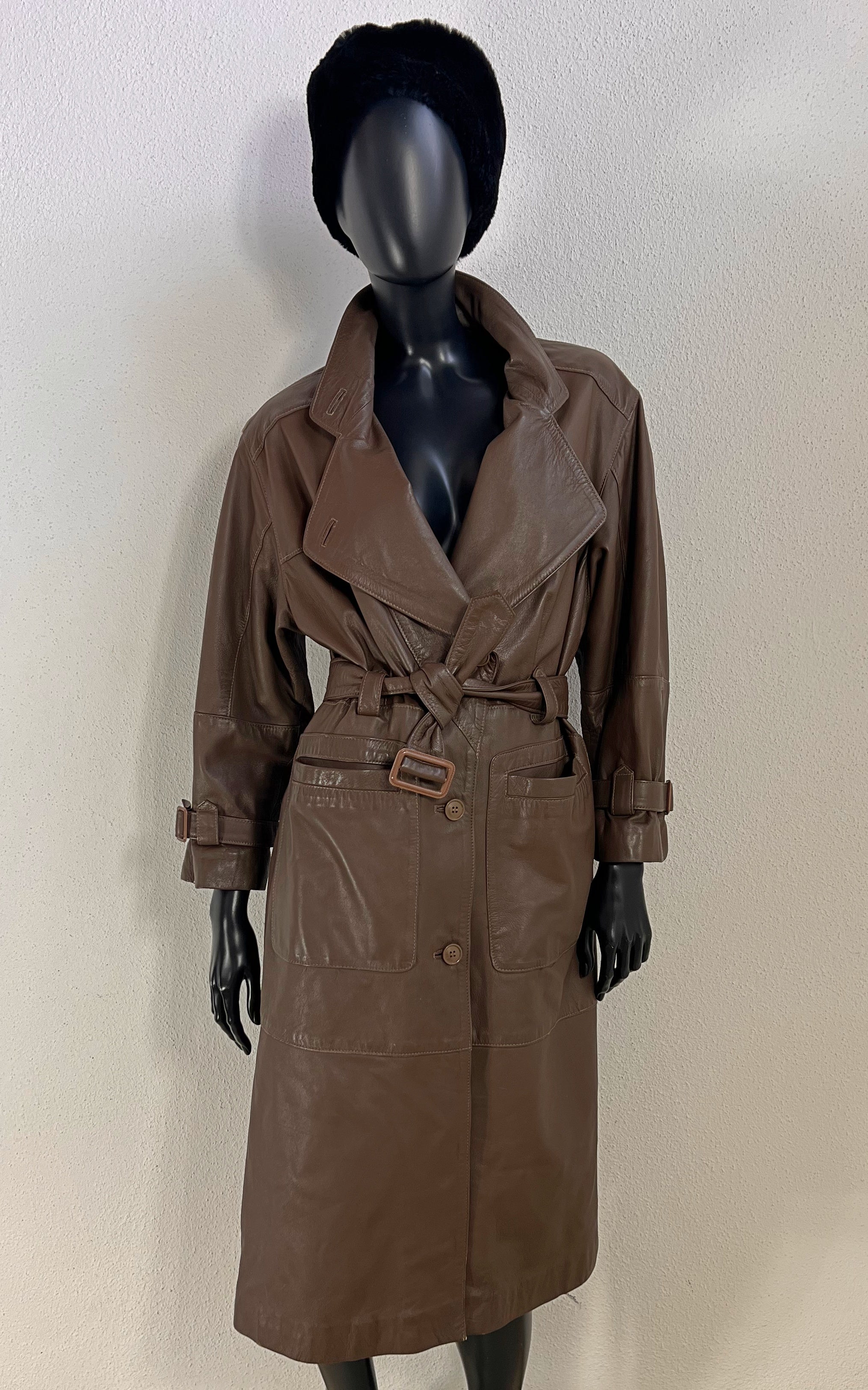 Vintage Leather Coat