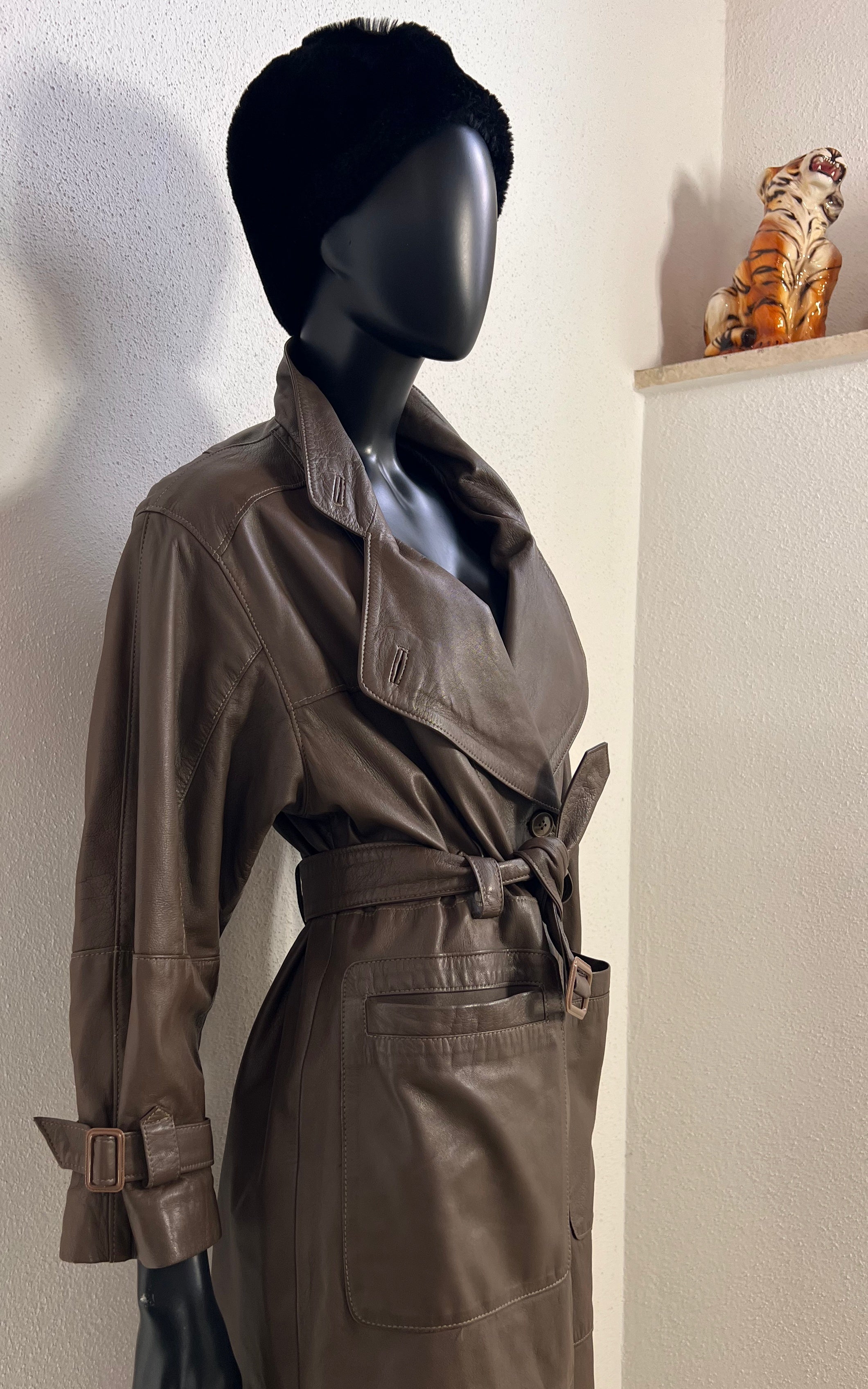 Vintage Leather Coat