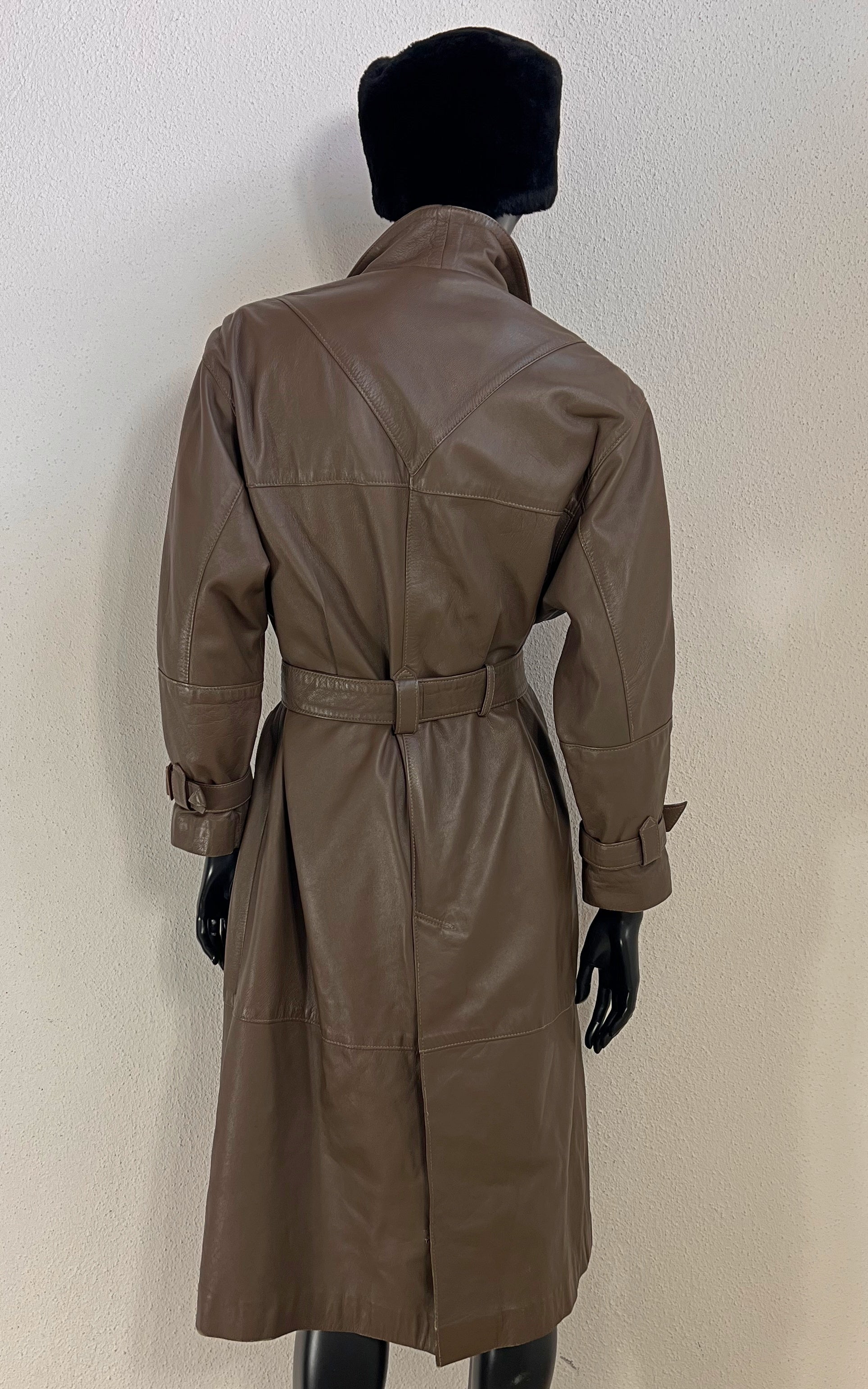 Vintage Leather Coat