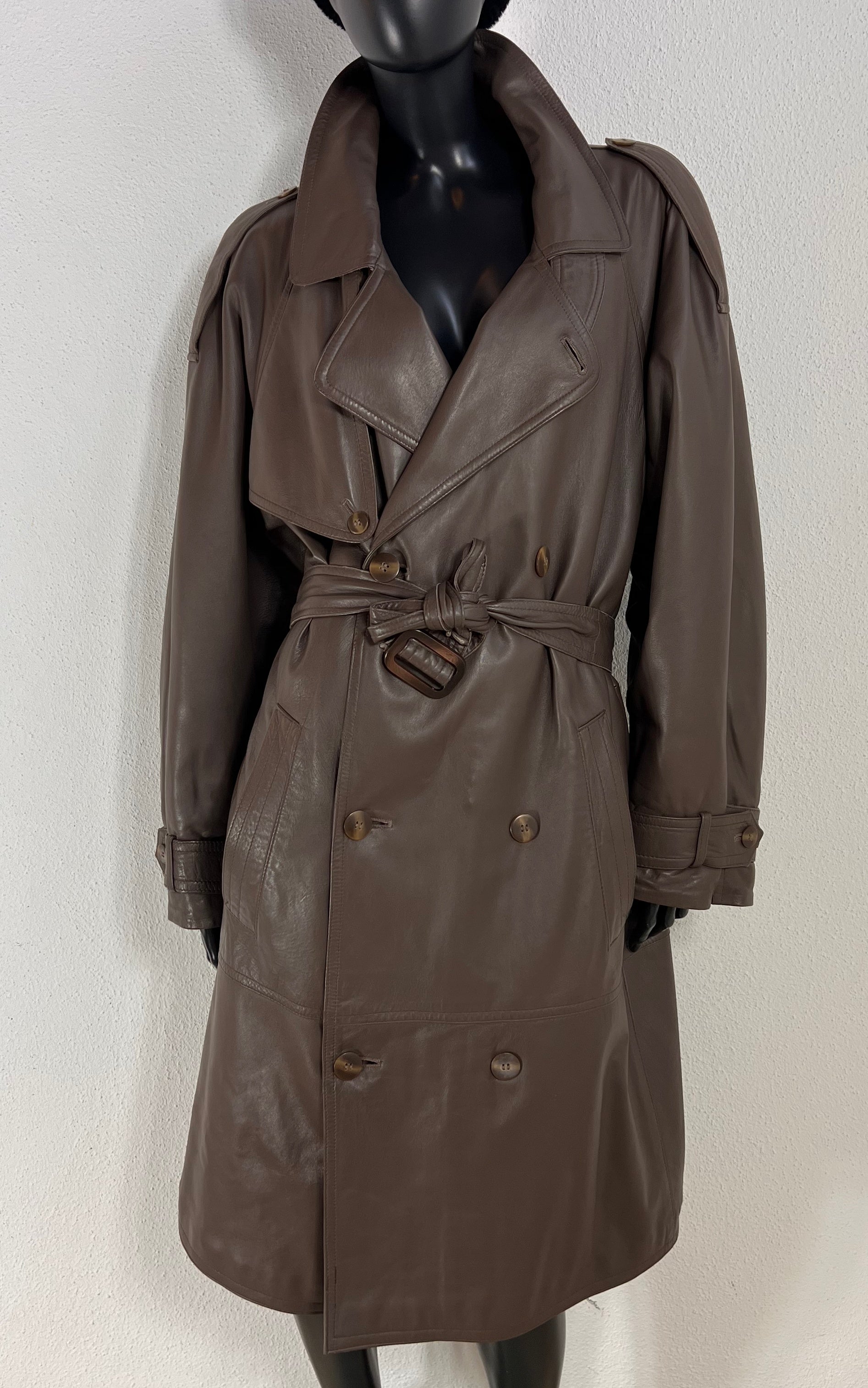 Vintage Leather Coat