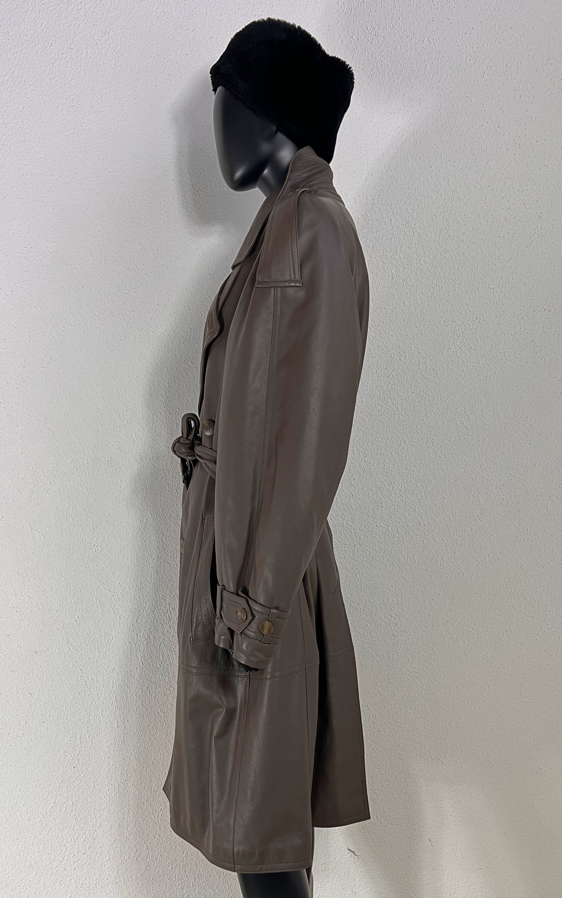 Vintage Leather Coat