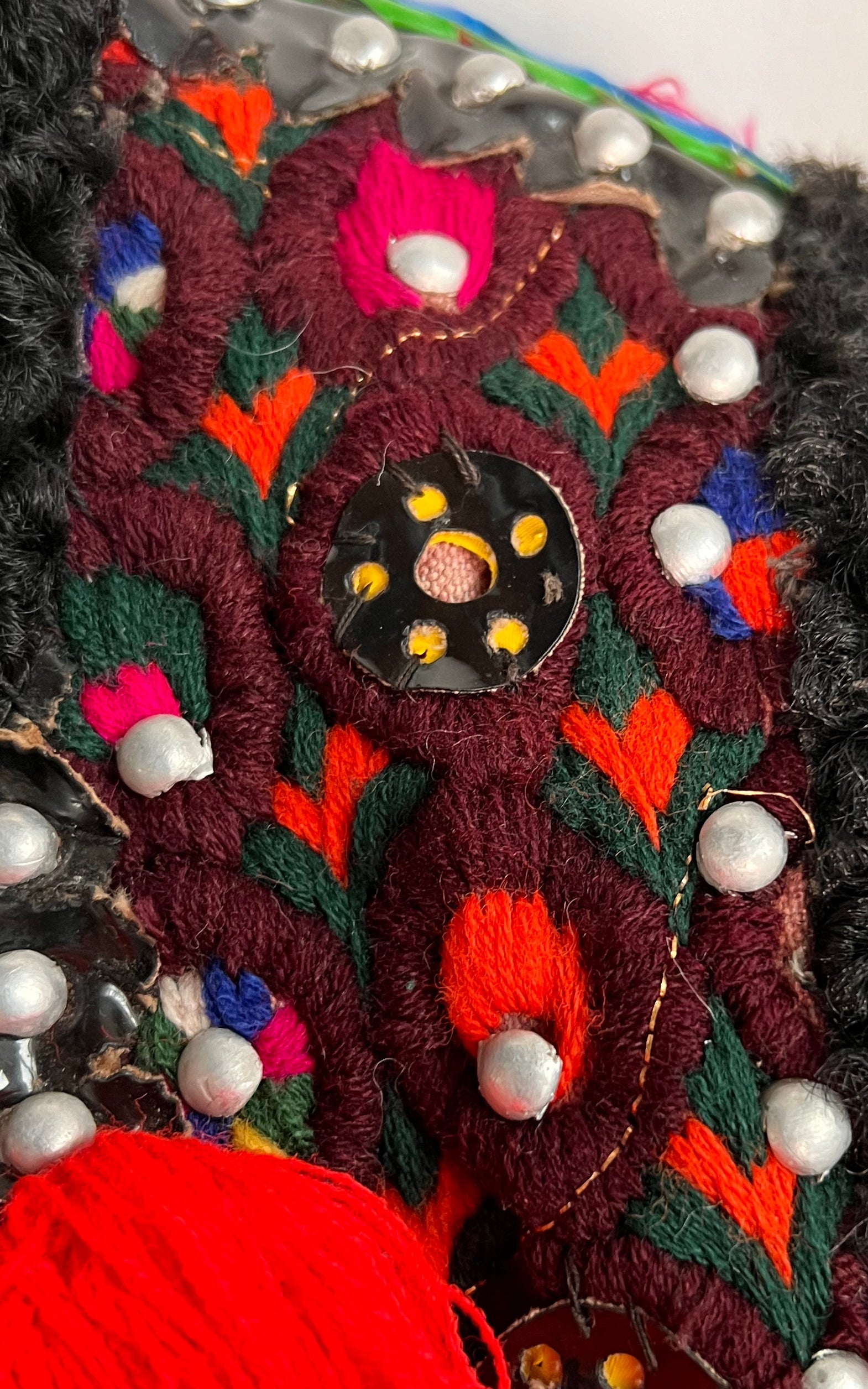 Vintage Romania Hungary Shearling Vest