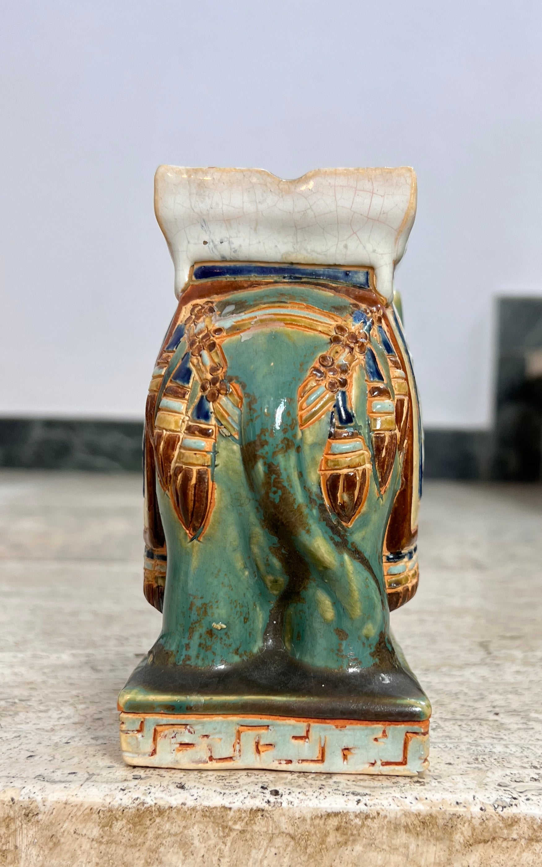 Small Vintage Ceramic Elephant