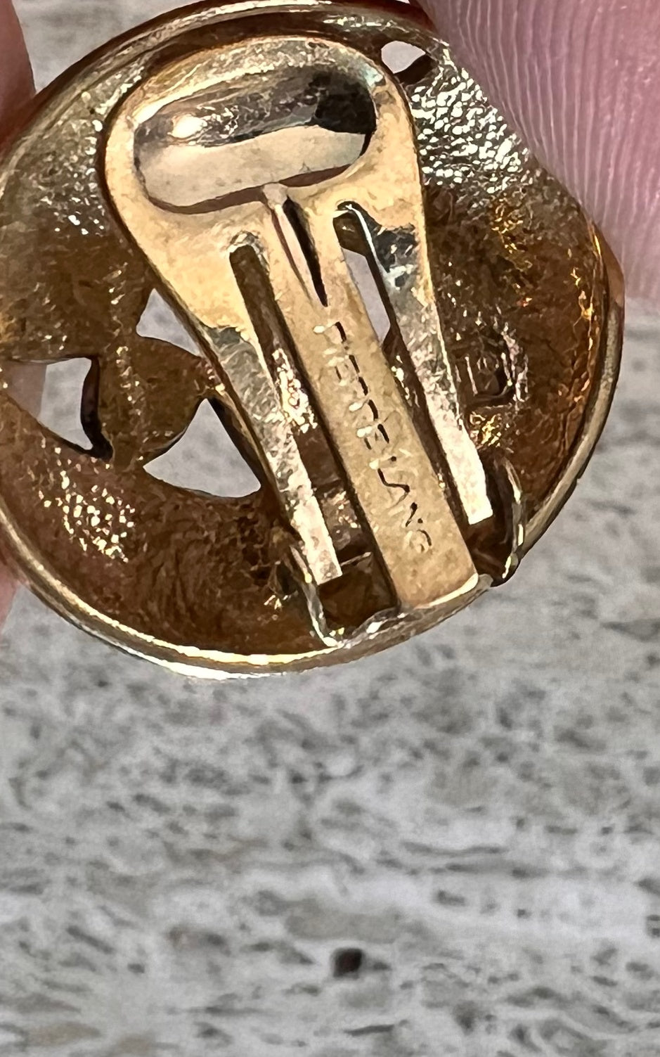 Clip-on vintage Pierre Lang