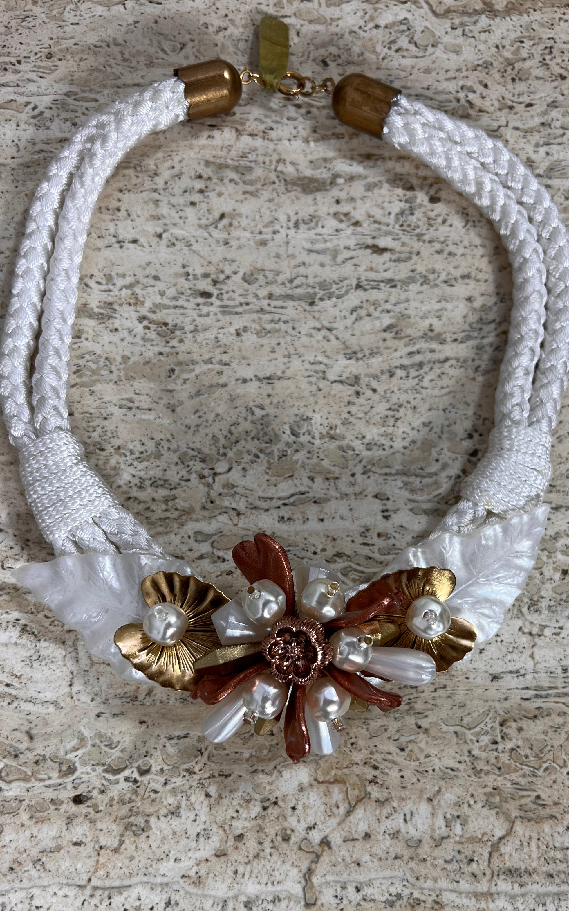 Vintage 80s Cord Necklace