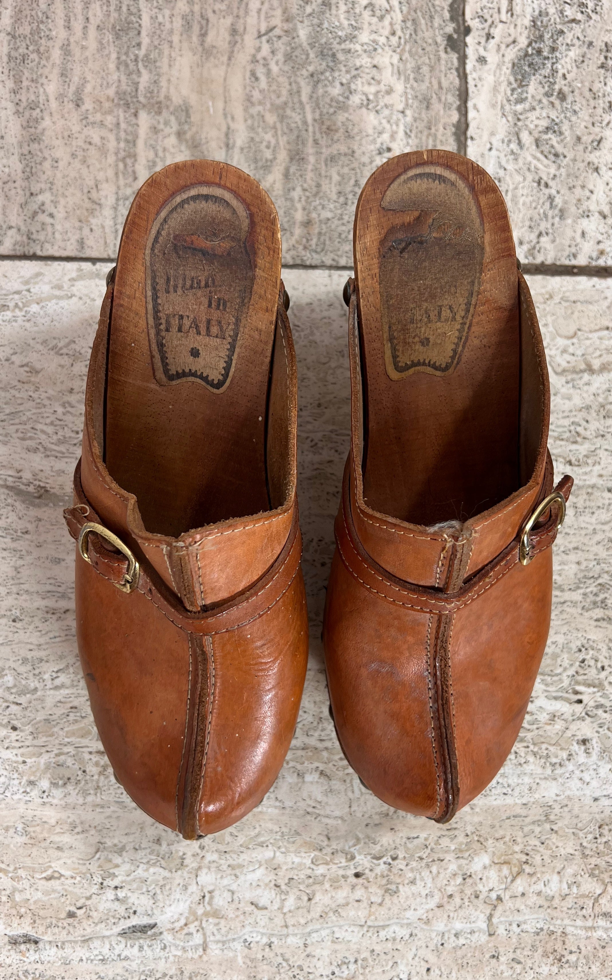 Vintage 70s Clogs 37