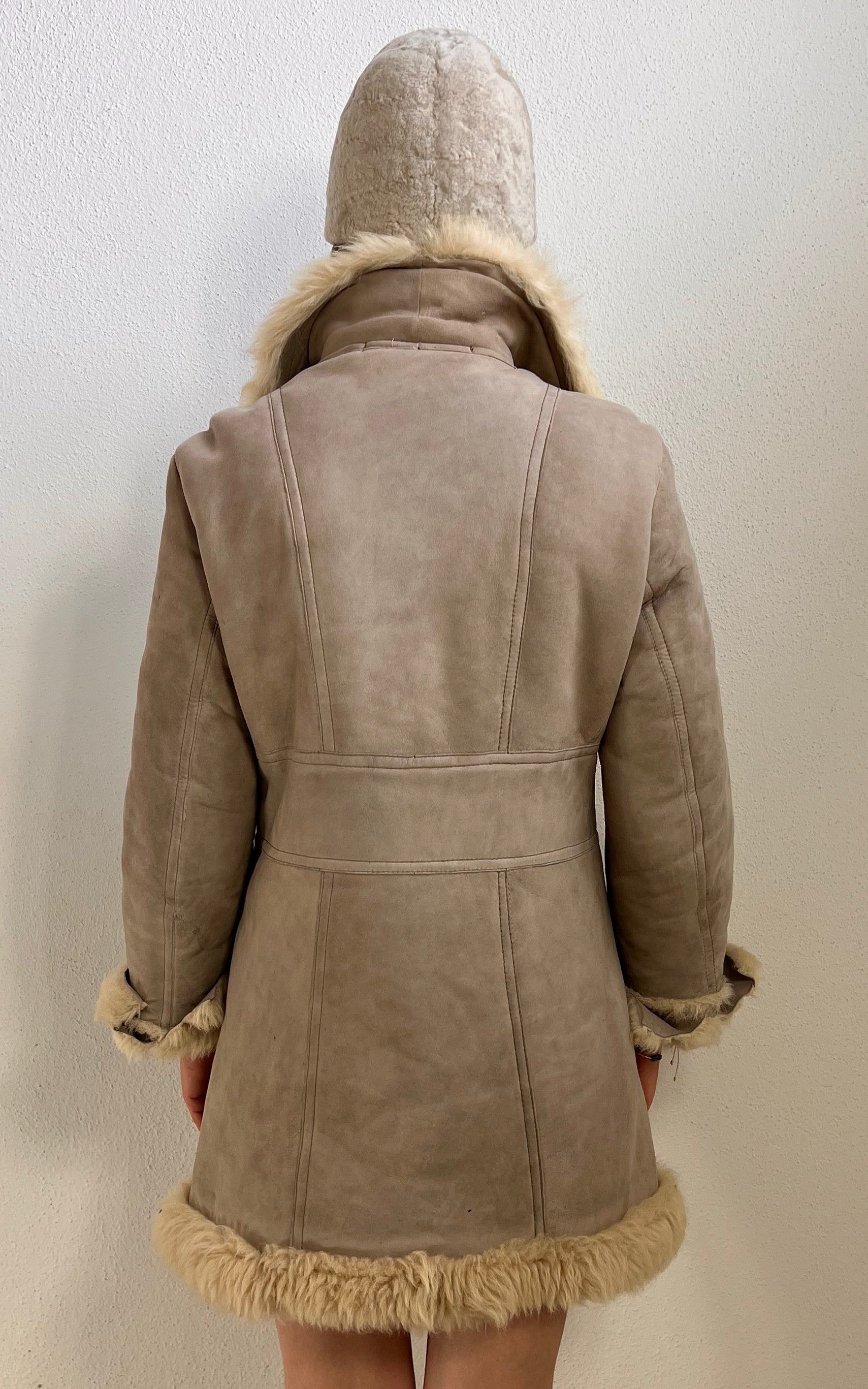 Vintage 1970s Shearling Coat
