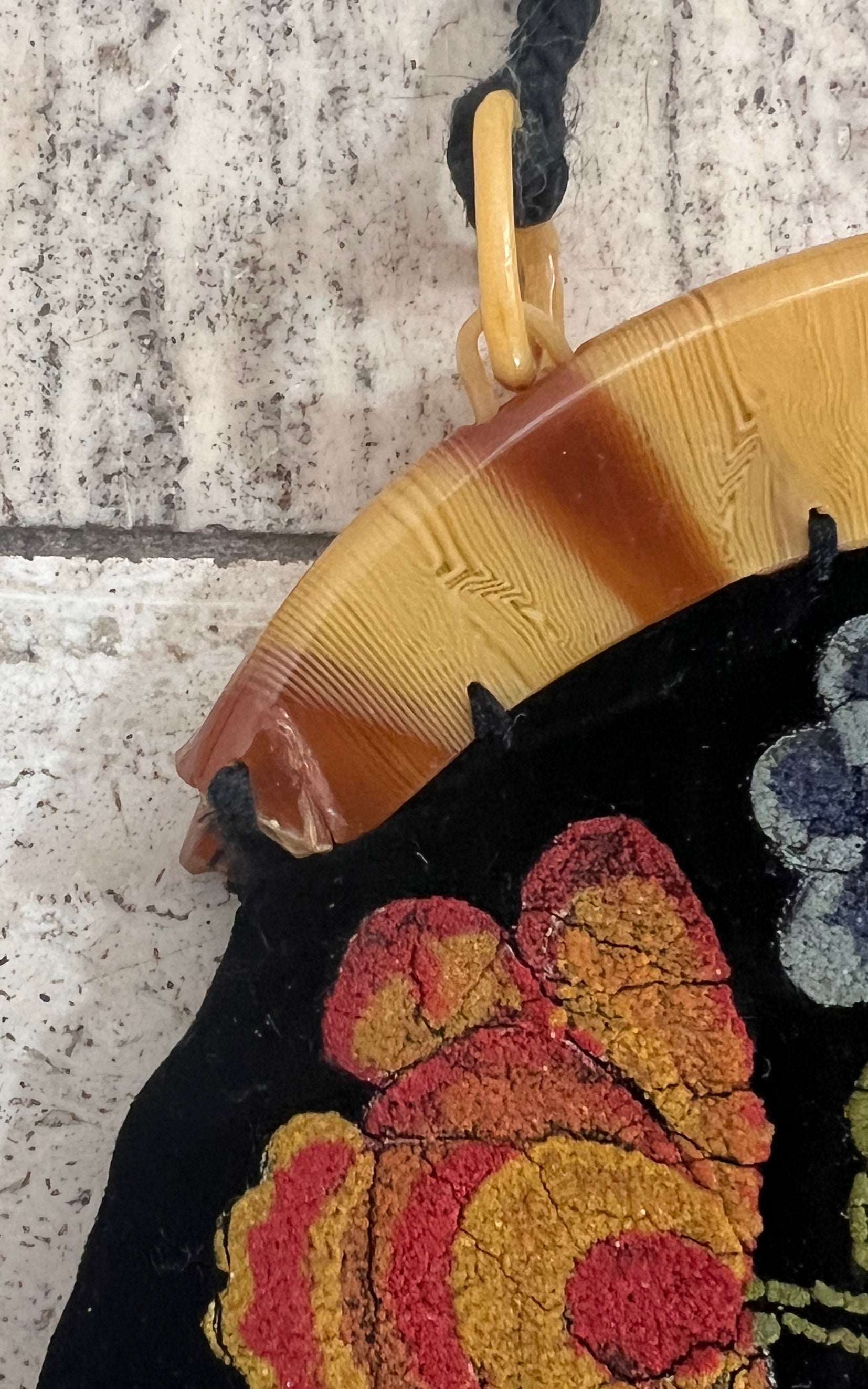 Small Antique Velvet Bag